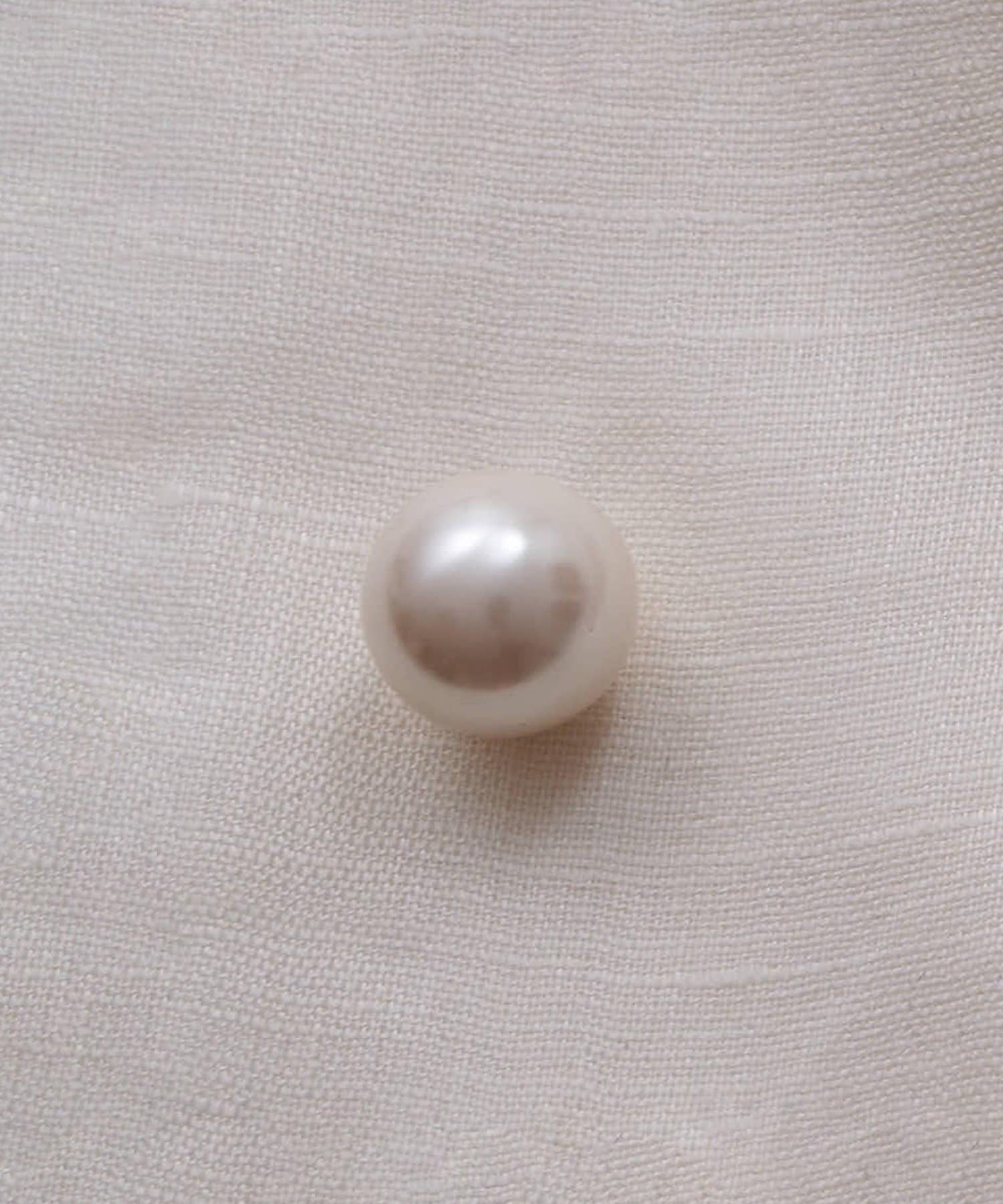 Drawing Numbers(ドローイングナンバーズ) 《パーソナルオーダー限定》パールボタンリネンダブルジャケット