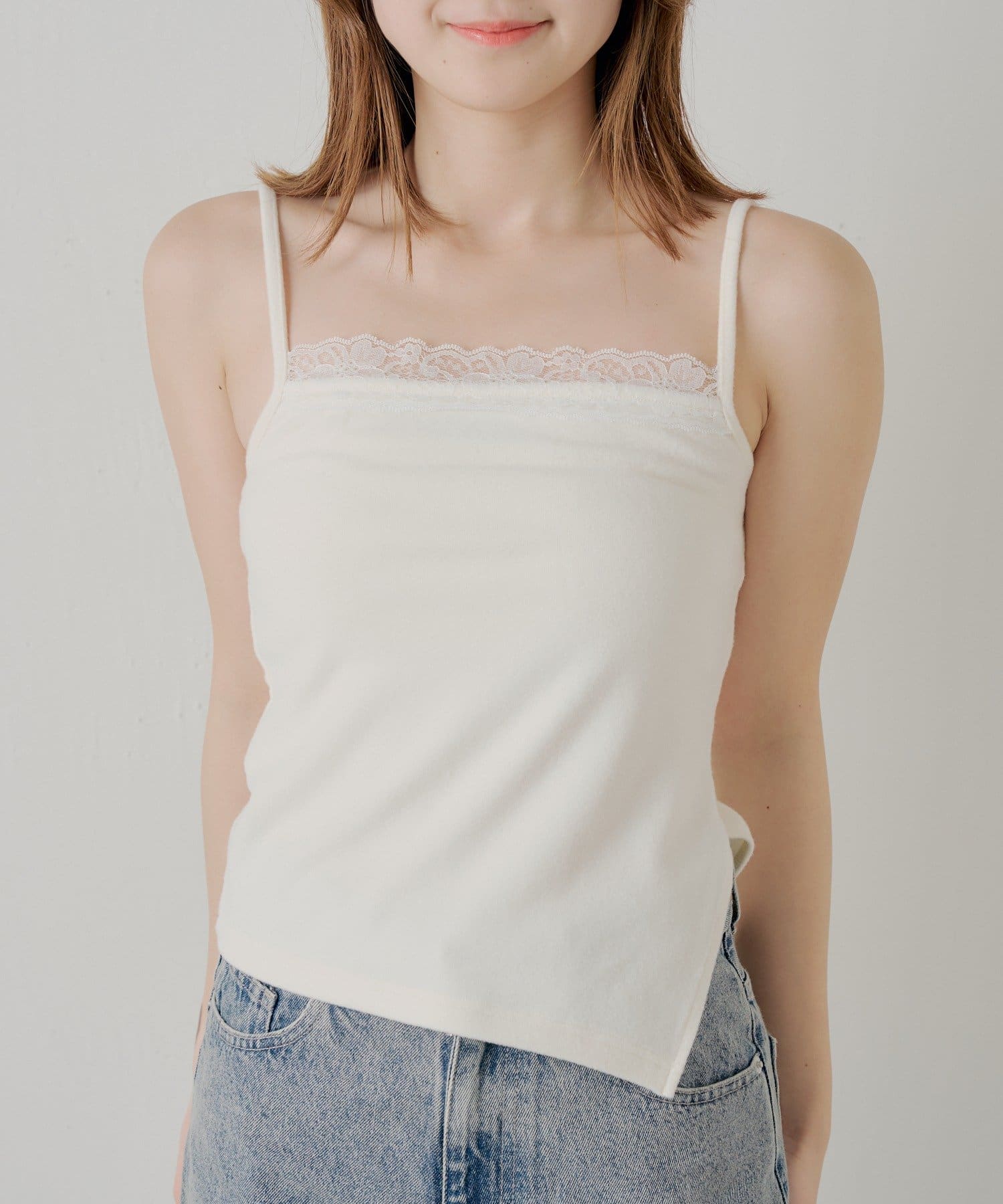 Chico(チコ) レースキャミ+フードボレロセット