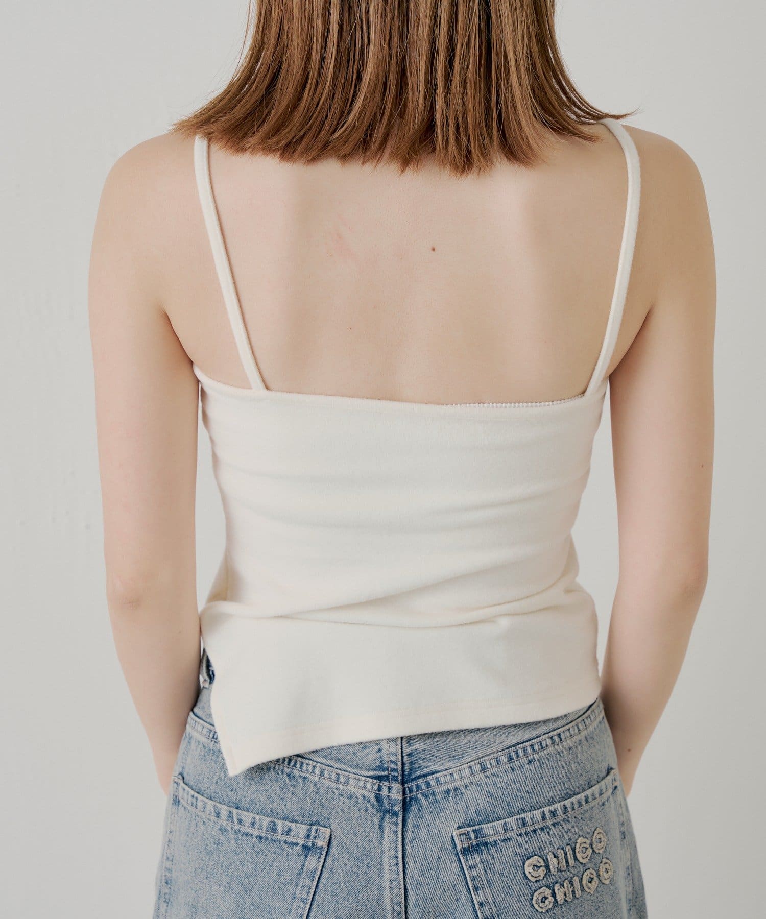 Chico(チコ) レースキャミ+フードボレロセット