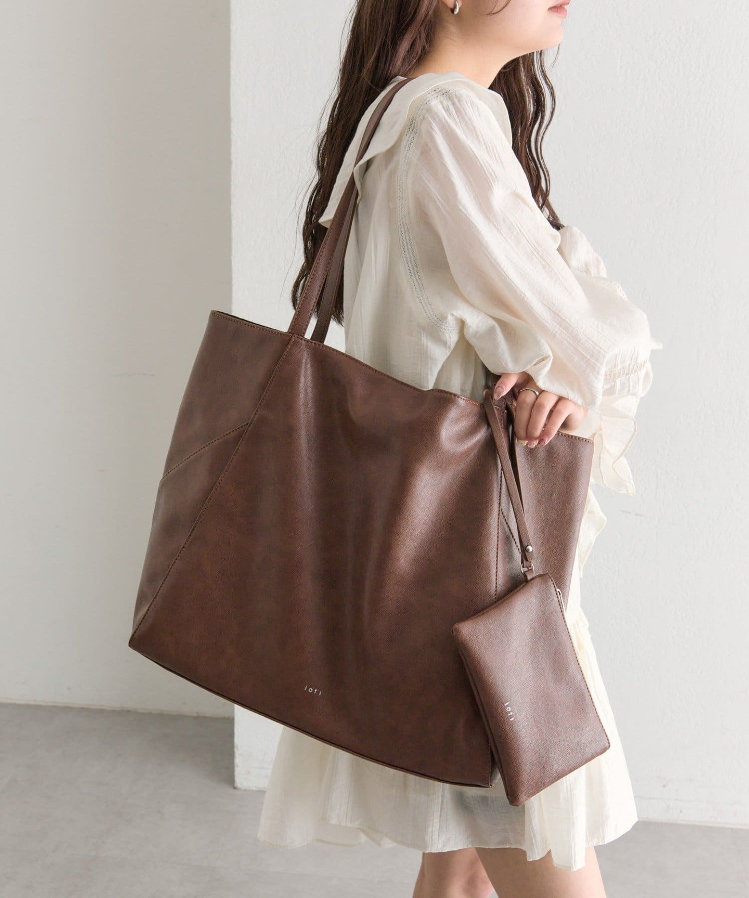 mystic(ミスティック) lotiポーチ付きBIGトート