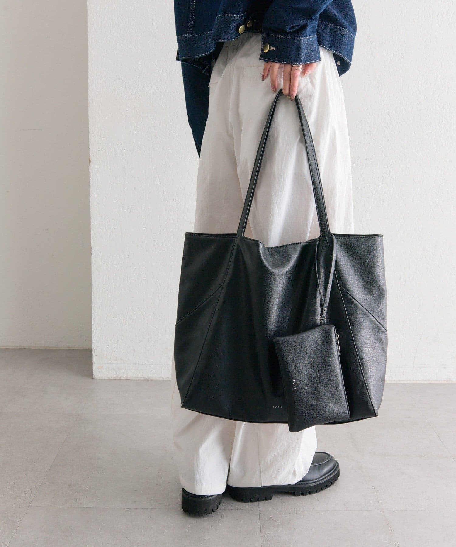 mystic(ミスティック) lotiポーチ付きBIGトート