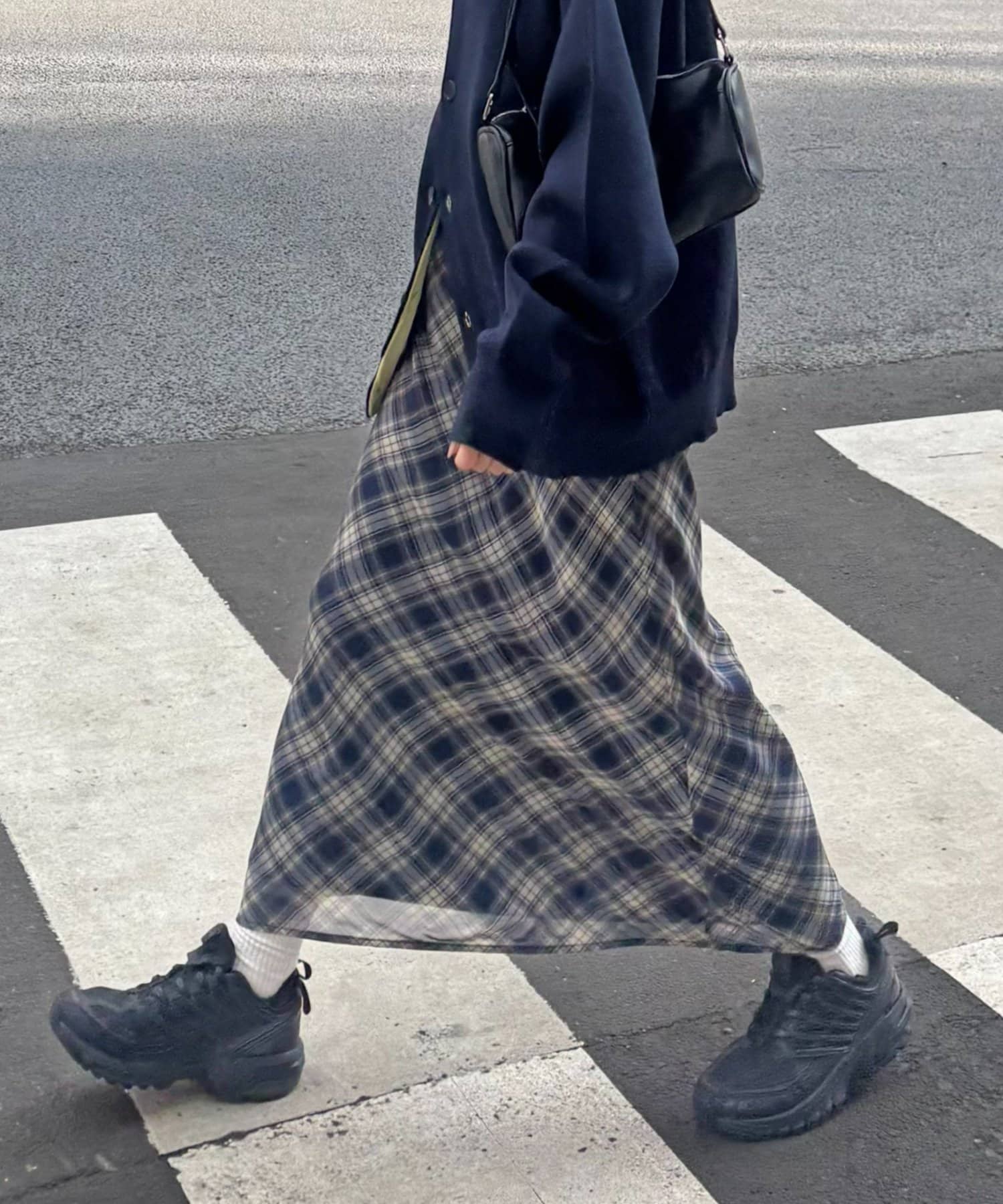 DISCOAT(ディスコート) 3/6(金)17:00～予約開始!【umm.】チェックミドルスカート