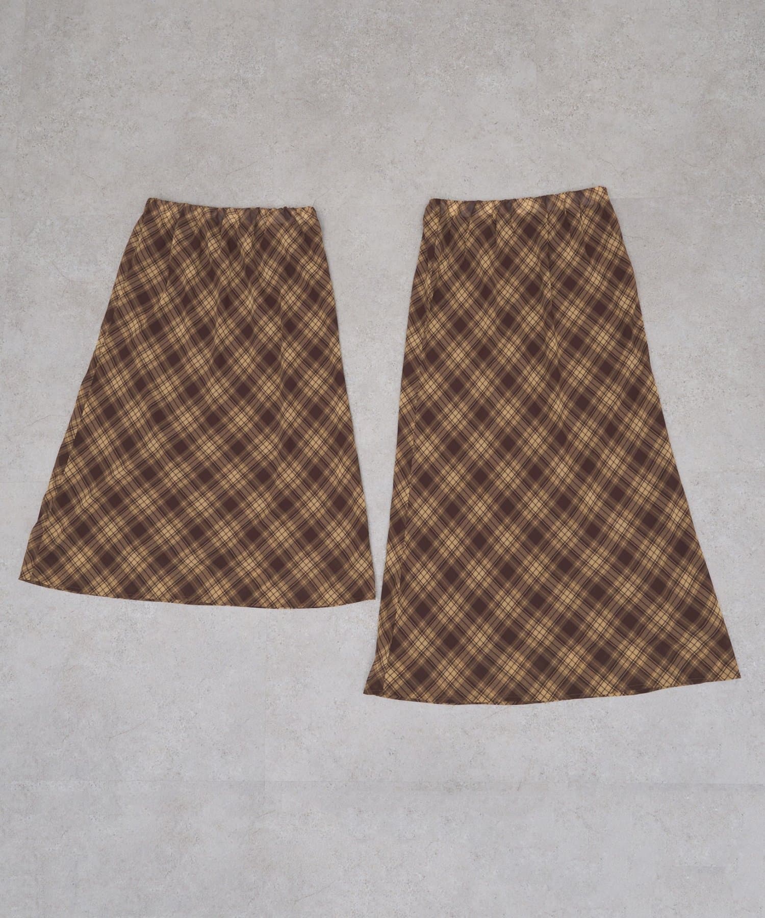 DISCOAT(ディスコート) 3/6(金)17:00～予約開始!【umm.】チェックミドルスカート