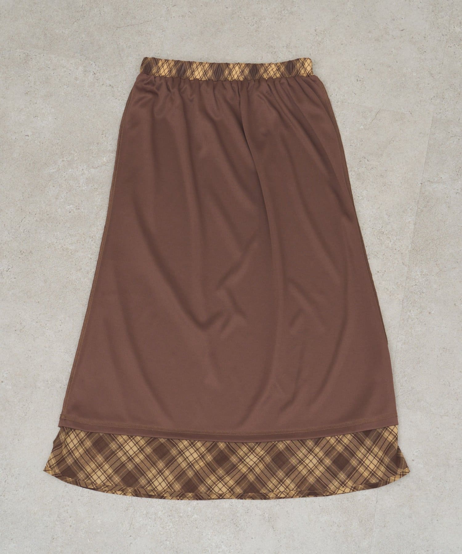 DISCOAT(ディスコート) 【ミドル丈＆ロング丈/umm.】チェックスカート