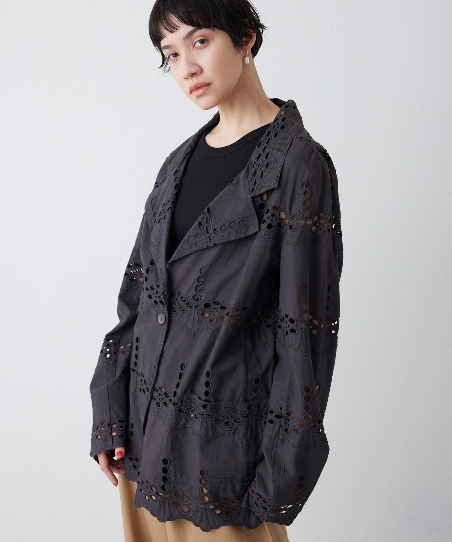 Whim Gazette(ウィム ガゼット) レースジャケット