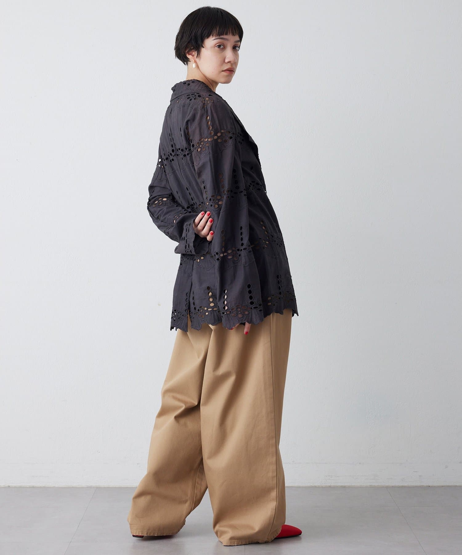 Whim Gazette(ウィム ガゼット) レースジャケット