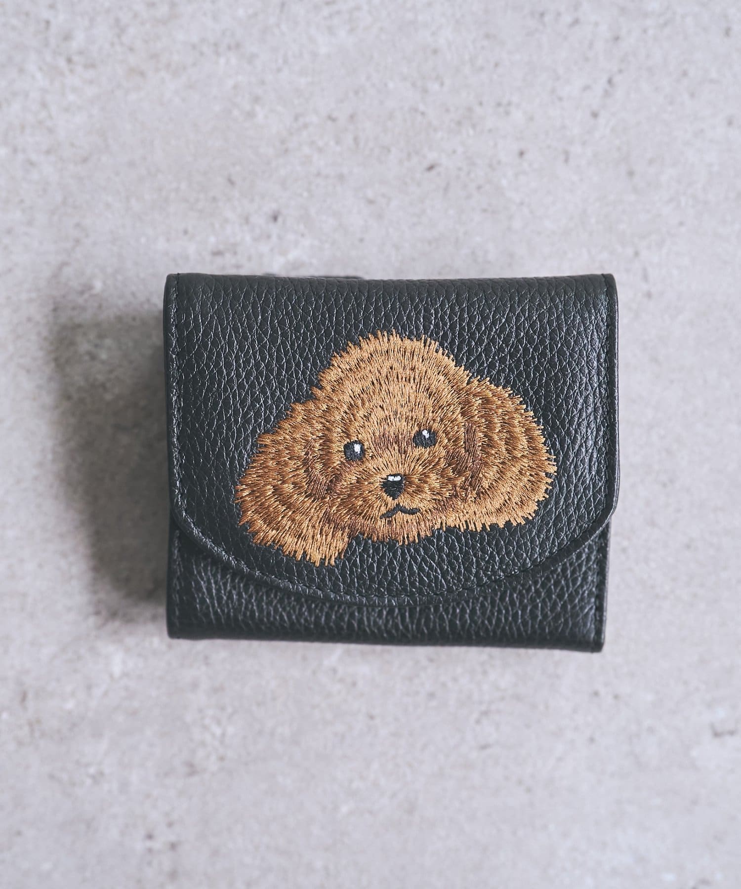 BEARDSLEY(ビアズリー) Dog刺繍ウォレット