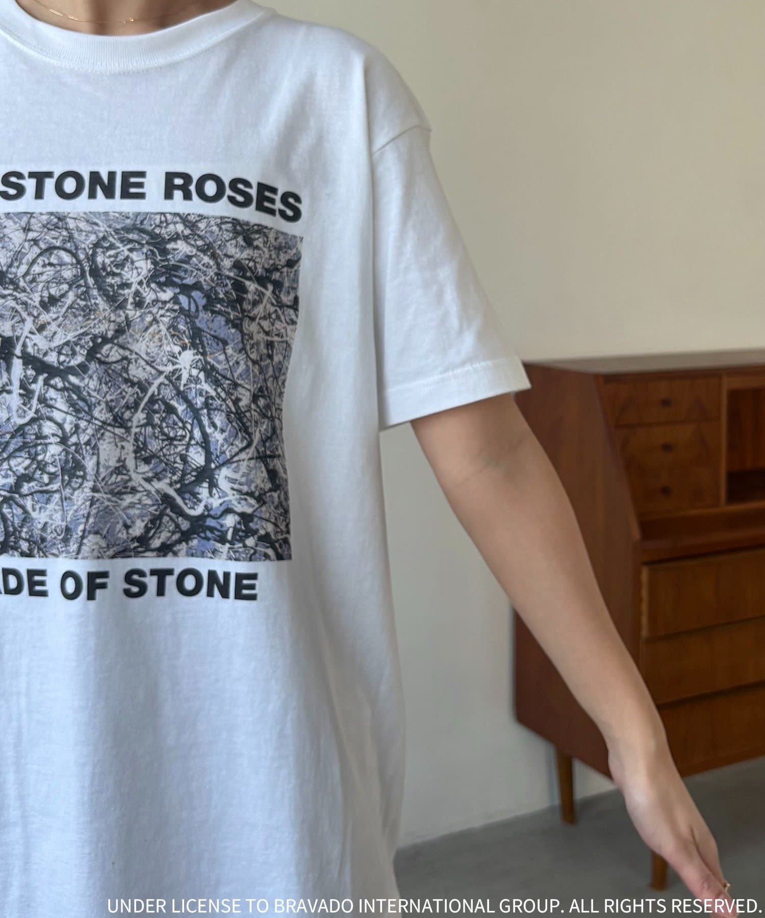 CAPRICIEUX LE'MAGE(カプリシュレマージュ) 【GOOD ROCK SPEED】STONE ROSES Tシャツ
