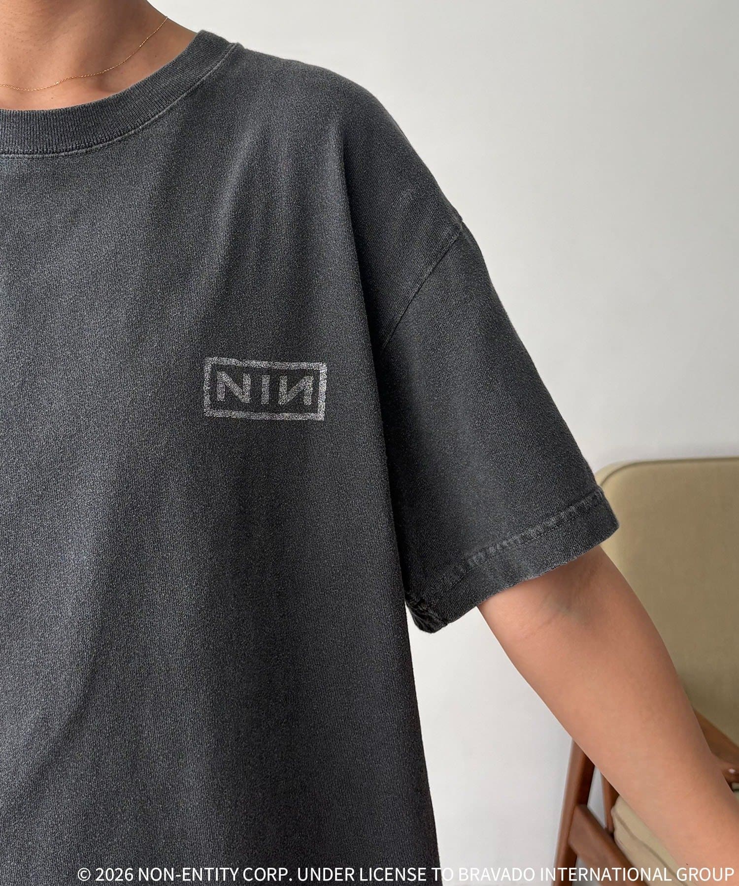 CAPRICIEUX LE'MAGE(カプリシュレマージュ) 【GOOD ROCK SPEED】Nine Inch NailsバックプリントT