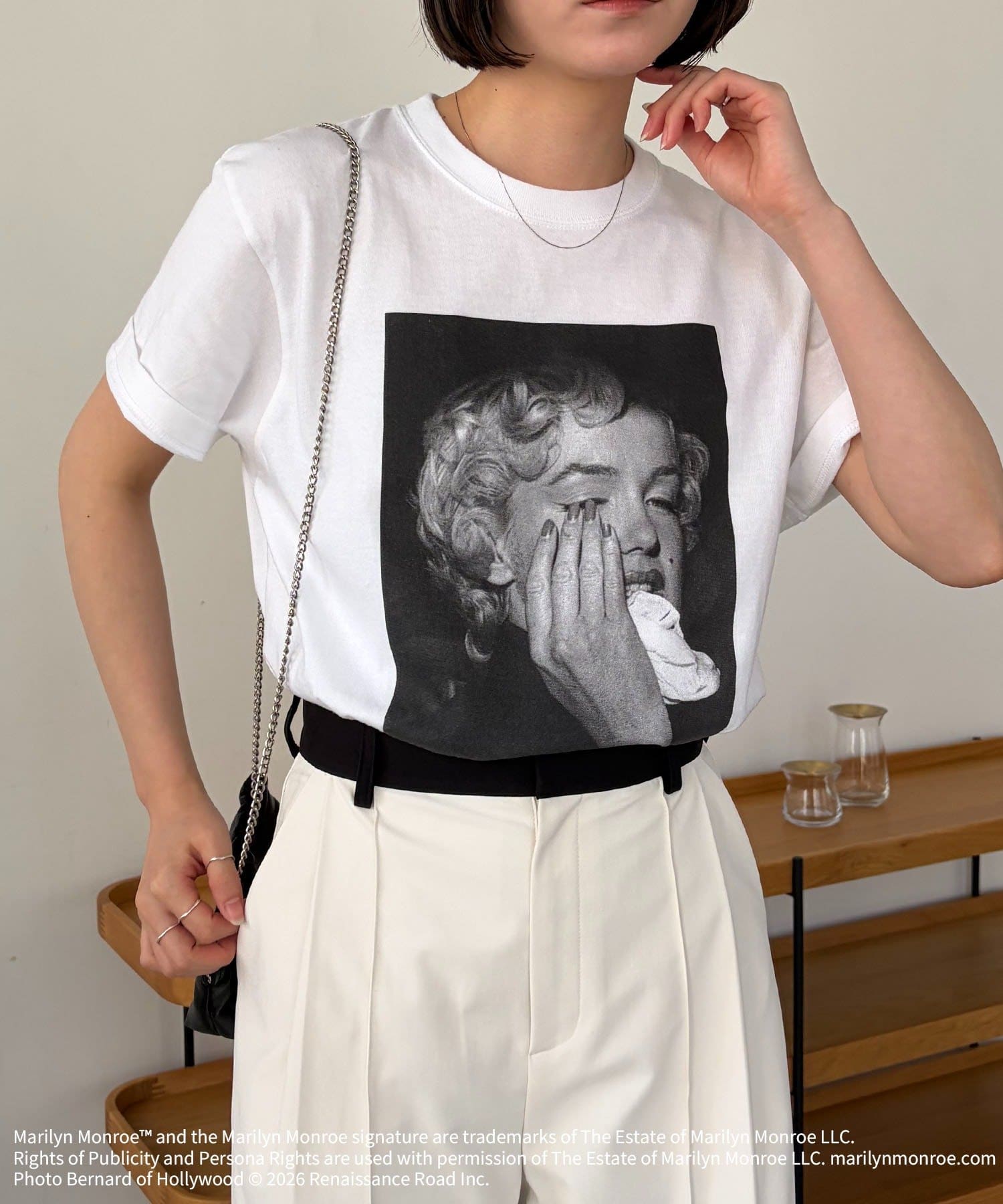 CAPRICIEUX LE'MAGE(カプリシュレマージュ) 【GOOD ROCK SPEED】Marilyn Monroe Tシャツ①