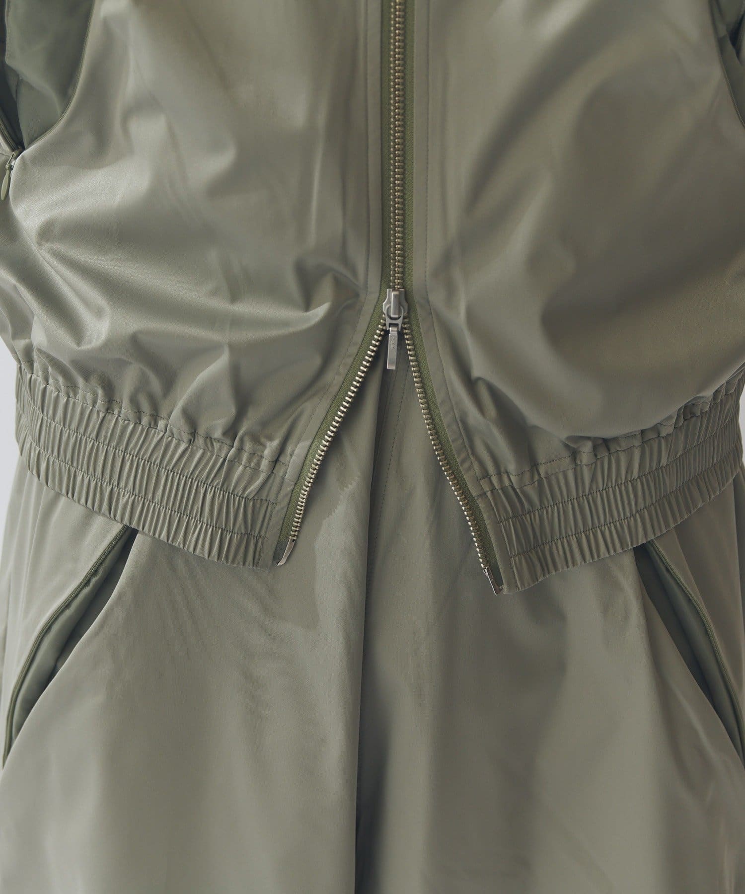 Lui's(ルイス) シルク混ソフトタッチブルゾン