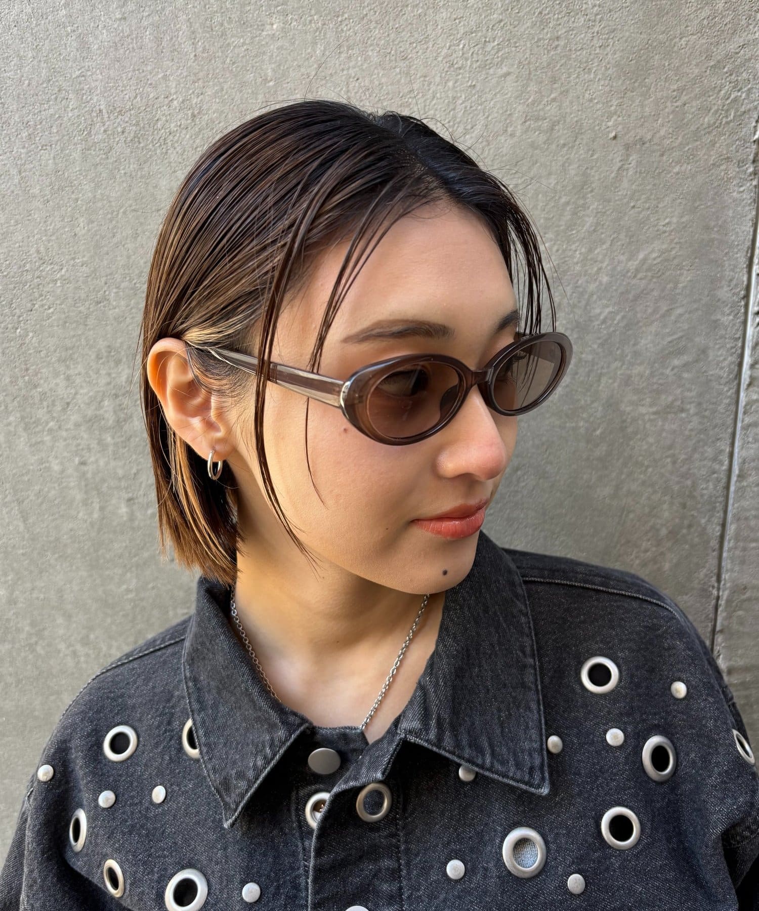 WHO’S WHO gallery(フーズフーギャラリー) OVAL SUNGLASSES