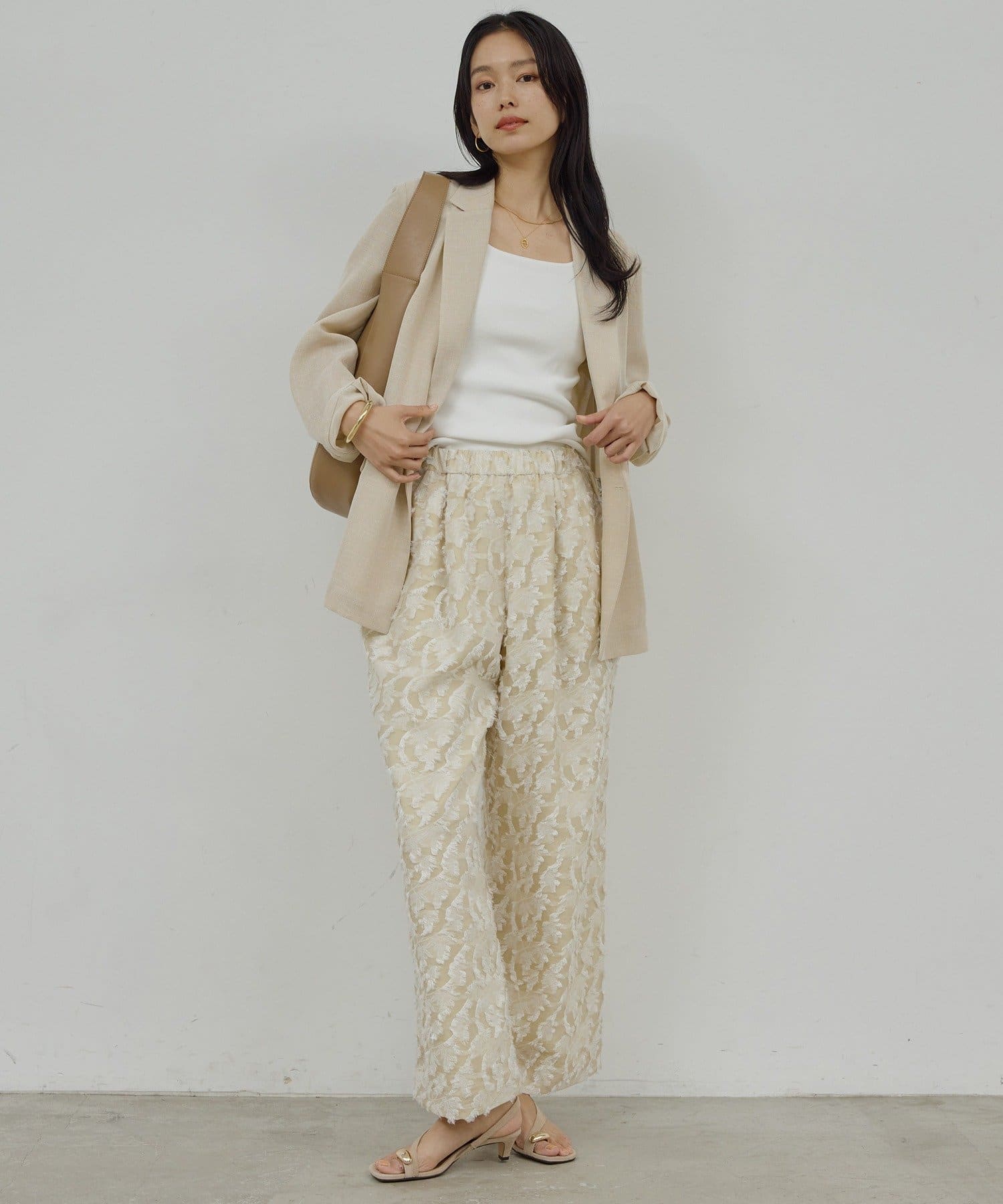 GALLARDAGALANTE(ガリャルダガランテ) スクエアネックタンク