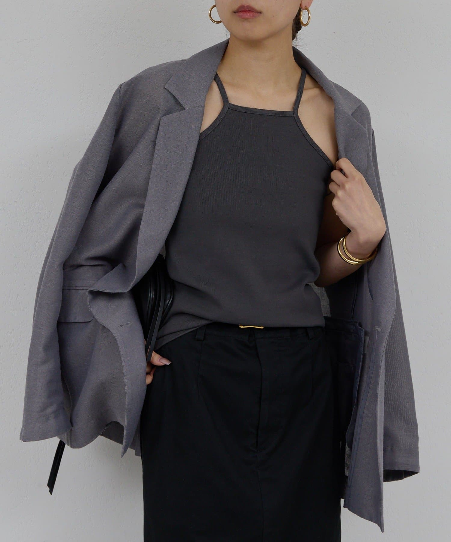 GALLARDAGALANTE(ガリャルダガランテ) 【手洗い可】スクエアキャミ