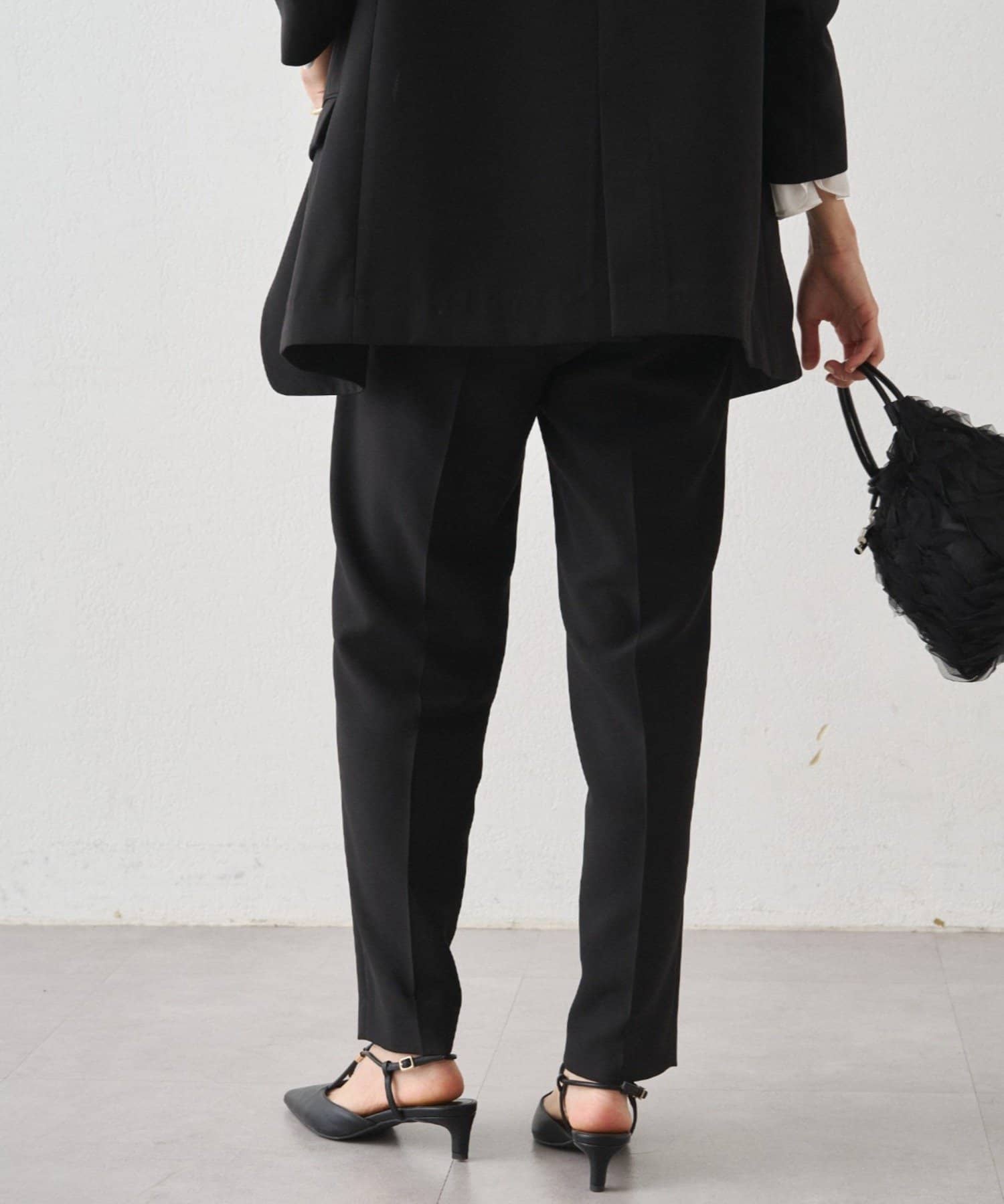 LOUNGEDRESS(ラウンジドレス) ダブルクロステーパードパンツ