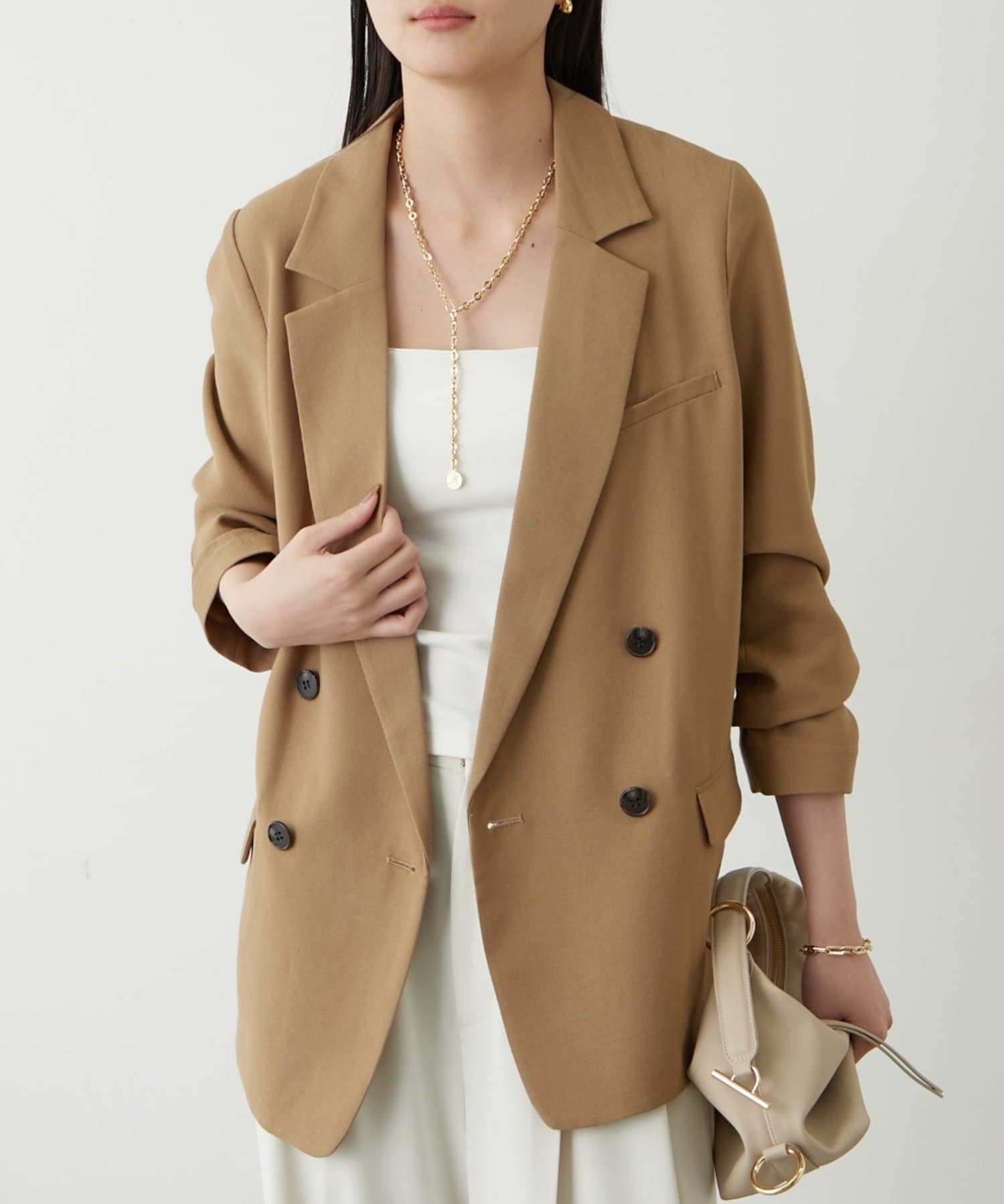 LOUNGEDRESS(ラウンジドレス) 麻調合繊ジャケット