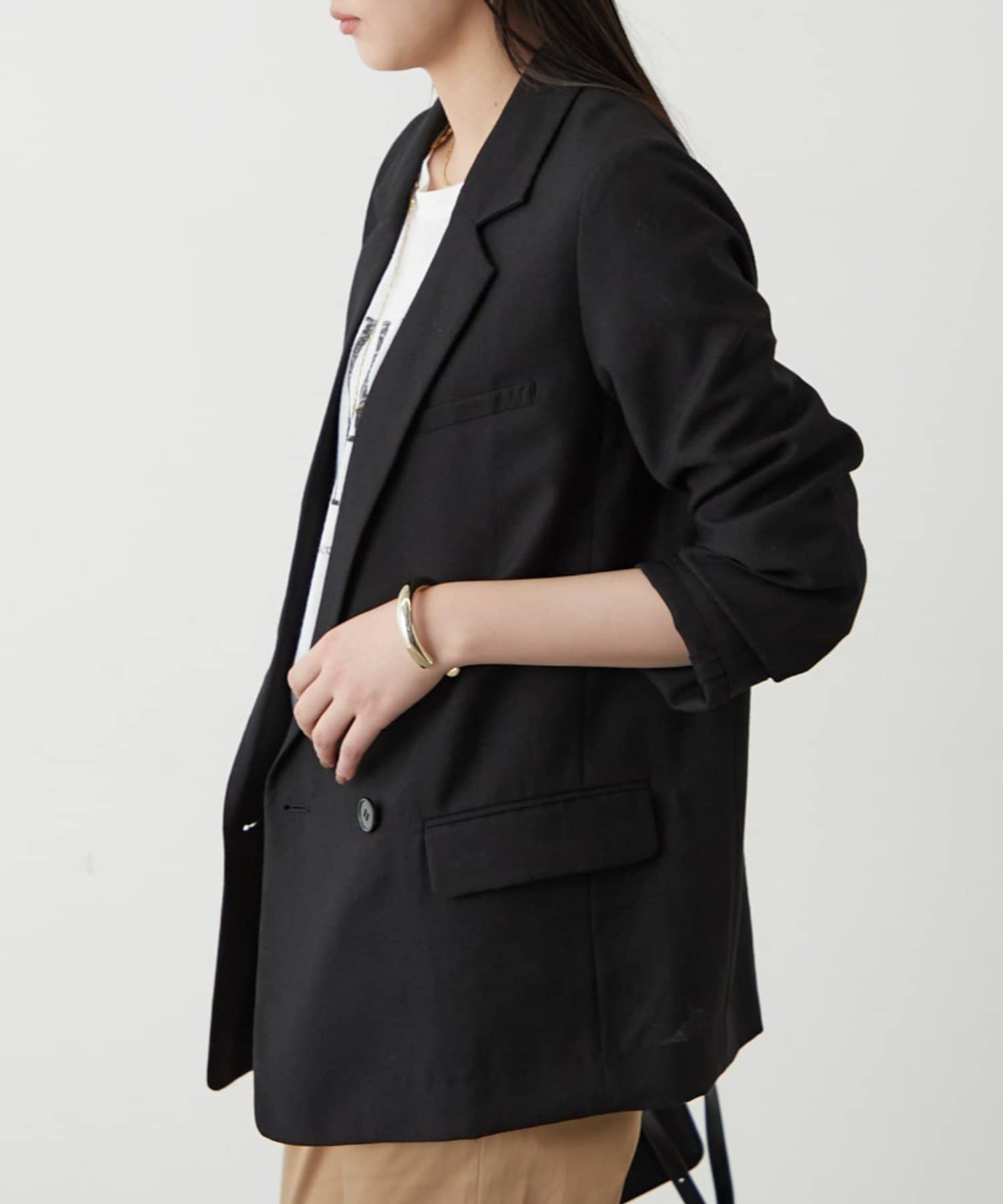 LOUNGEDRESS(ラウンジドレス) 麻調合繊ジャケット