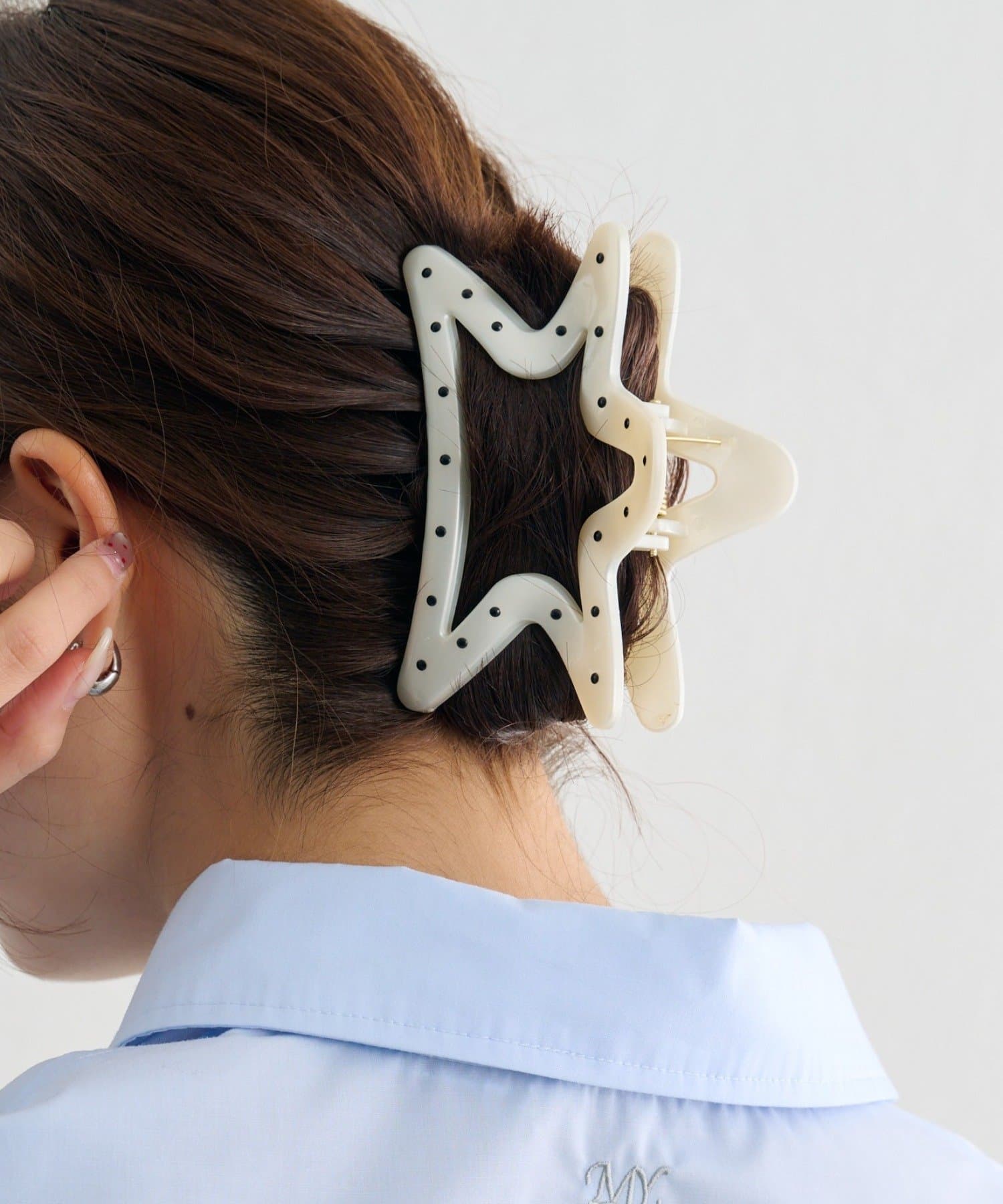 mystic(ミスティック) ドットモチーフヘアクリップ