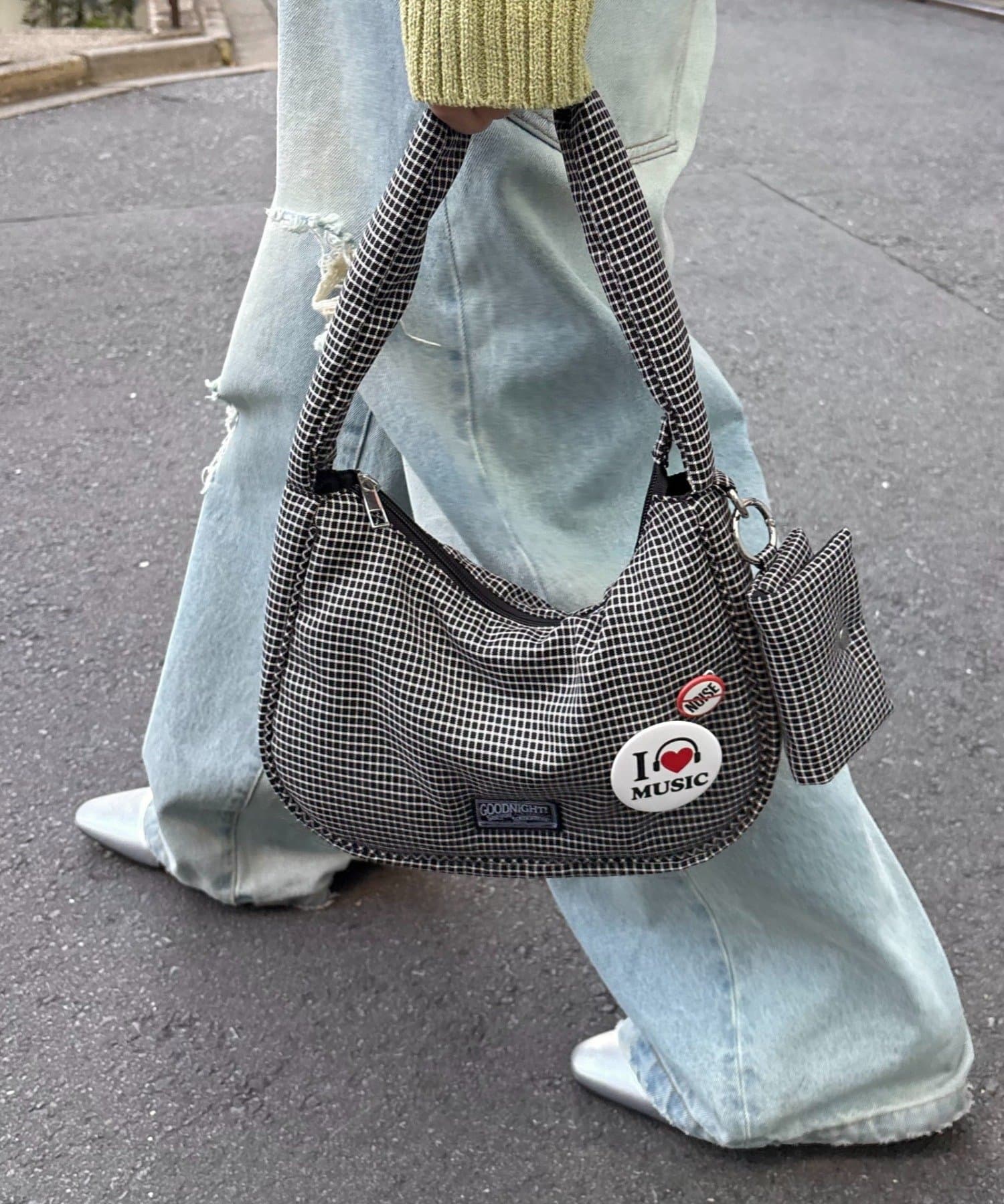 CIAOPANIC TYPY(チャオパニックティピー) ≪26SS展示会アイテム≫【UNISEX】ポーチ付き中綿ハンドBAG