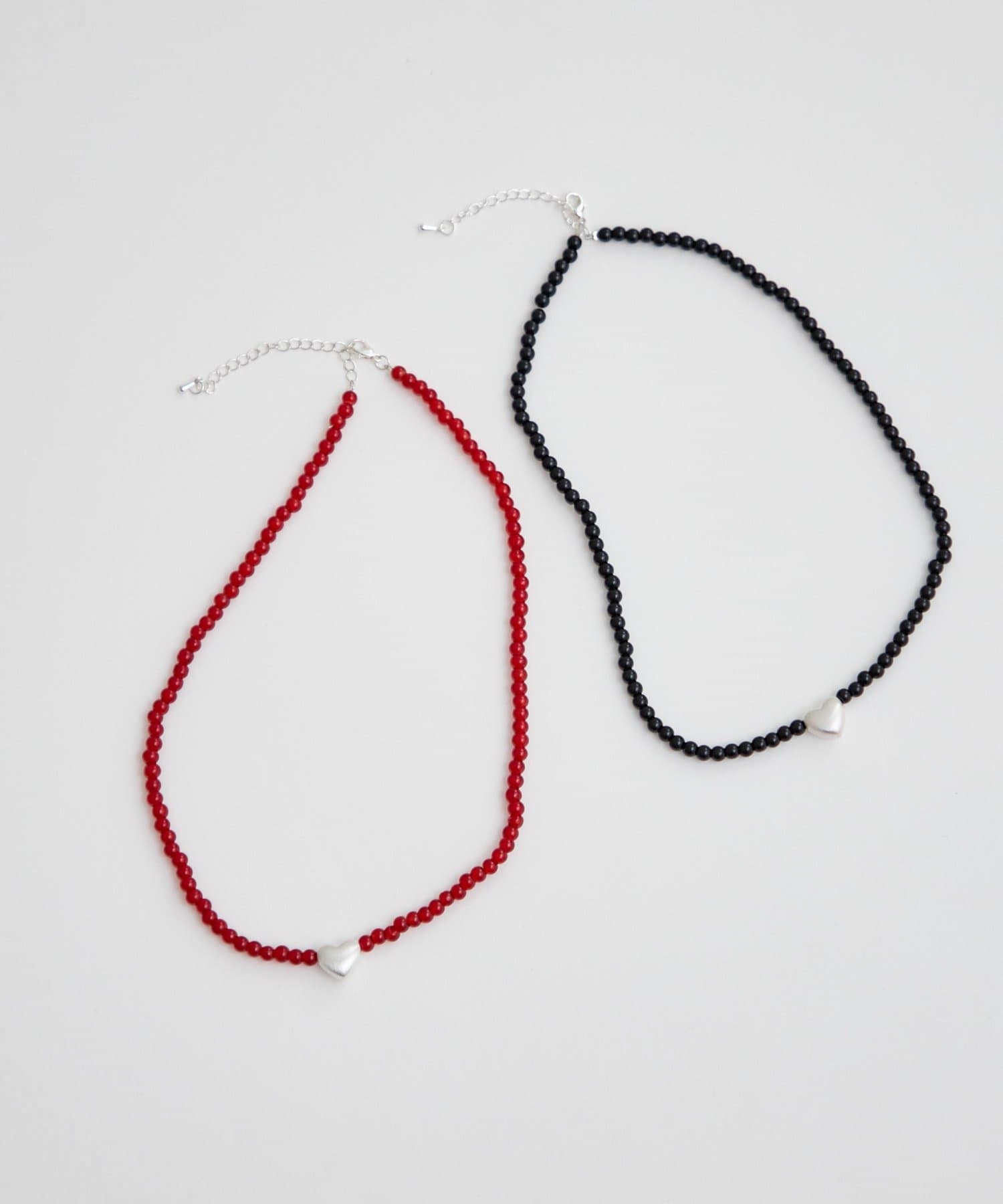 mystic(ミスティック) ハートビーズネックレス