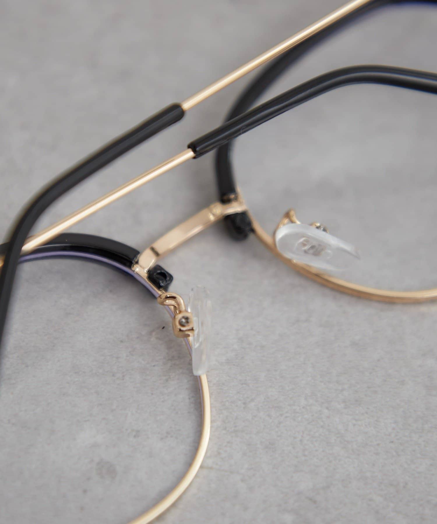 mystic(ミスティック) ハーフリムメガネ