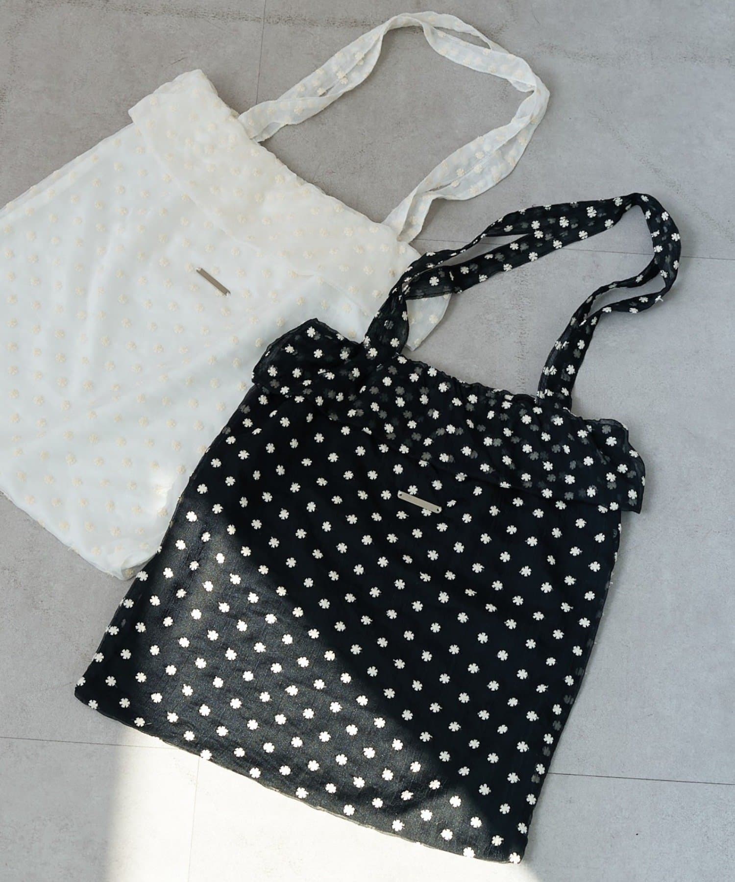 mystic(ミスティック) ドットフラワートートBAG