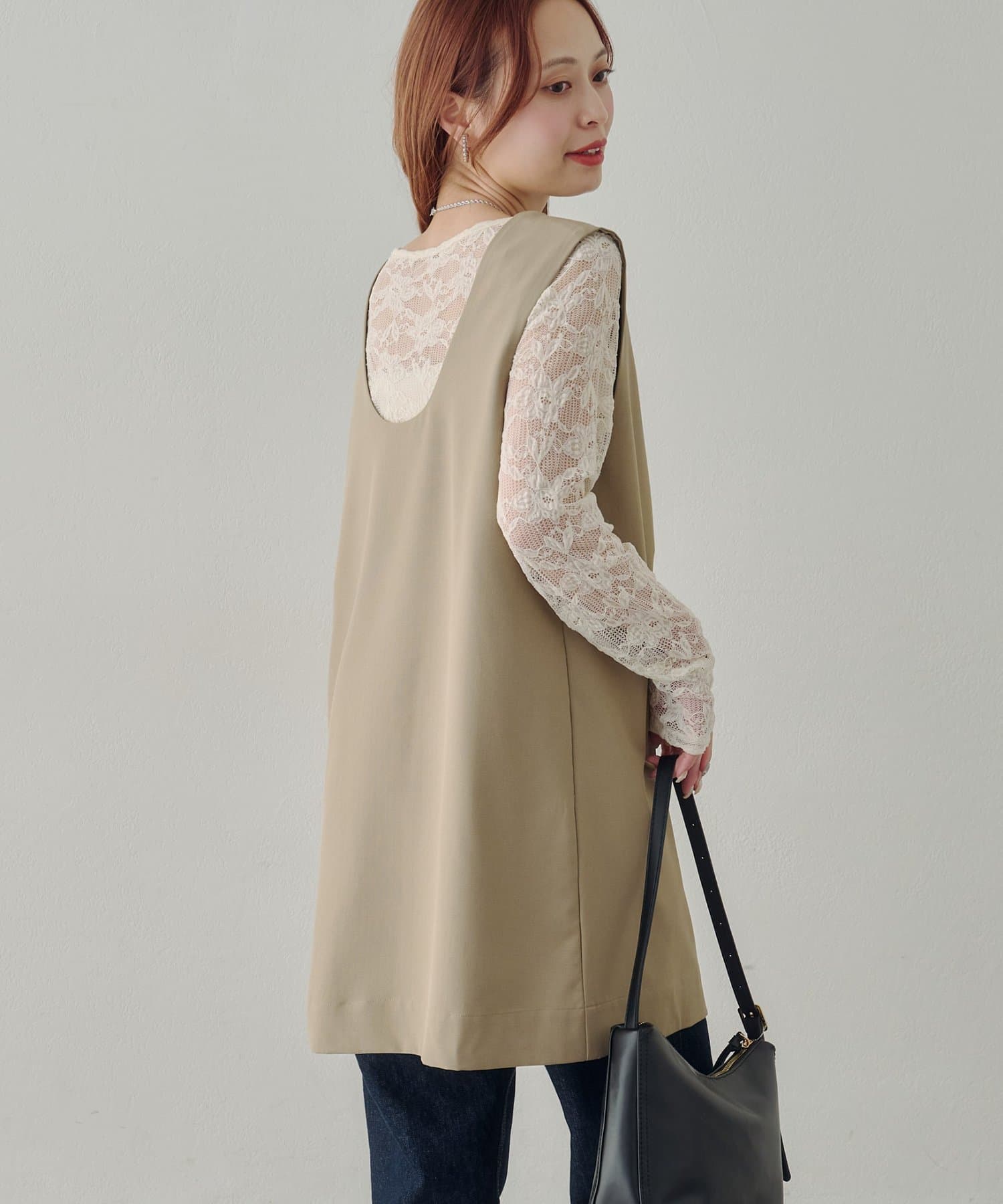 Noka】前後2WAYチュニックベスト | DISCOAT(ディスコート)レディース