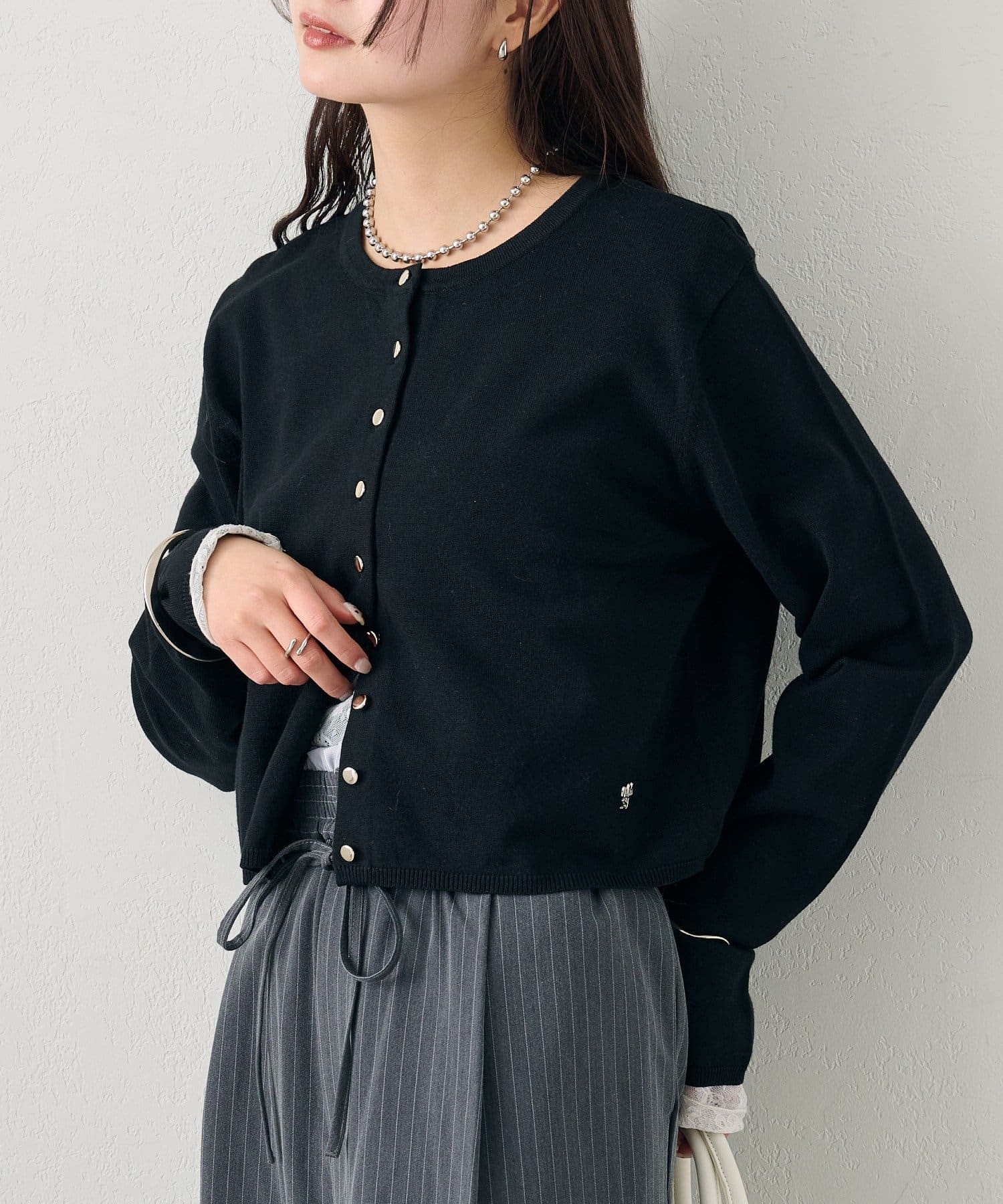 mystic(ミスティック) デイリーショートカーディガン