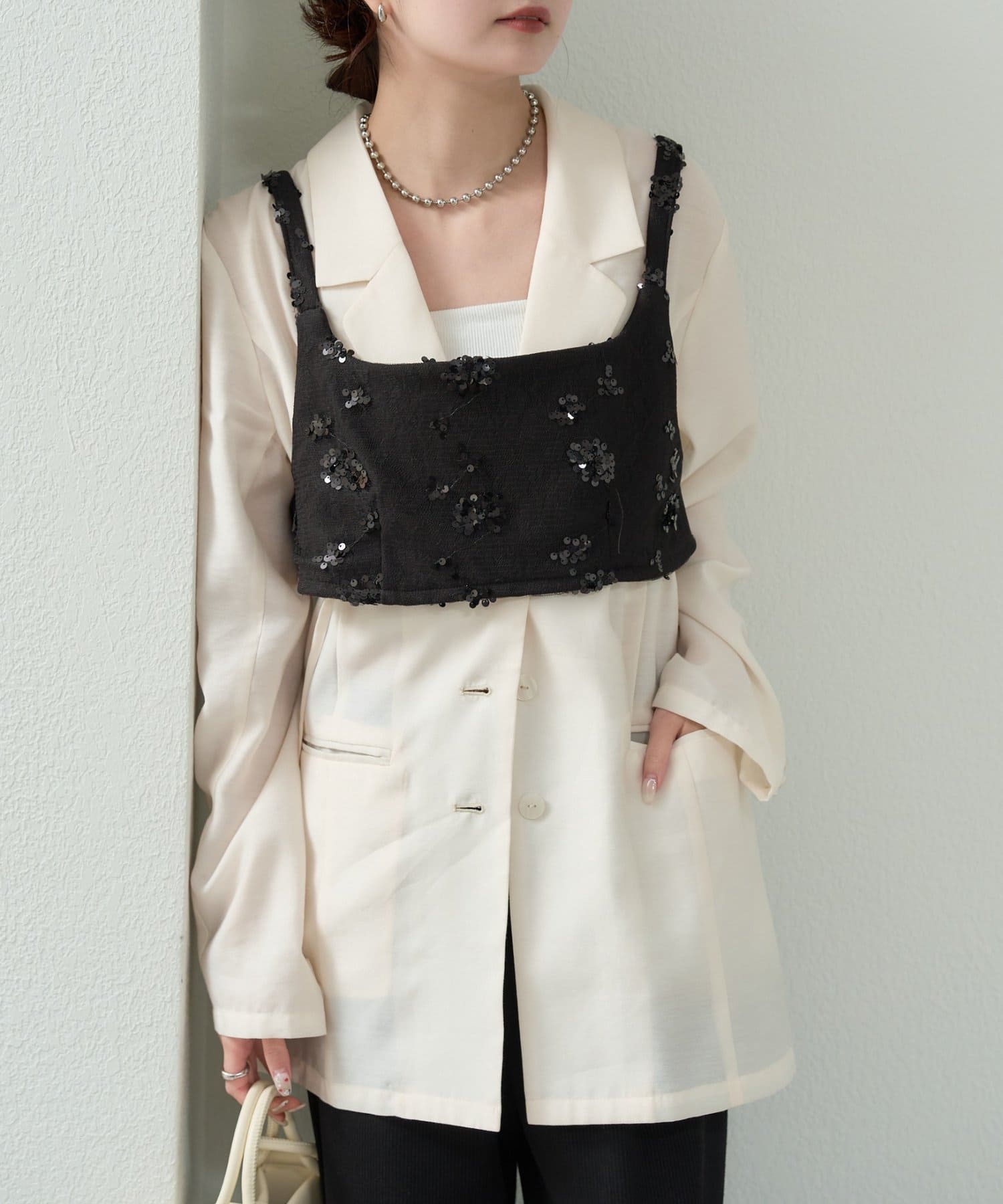 mystic(ミスティック) シャイニースクエアビスチェ