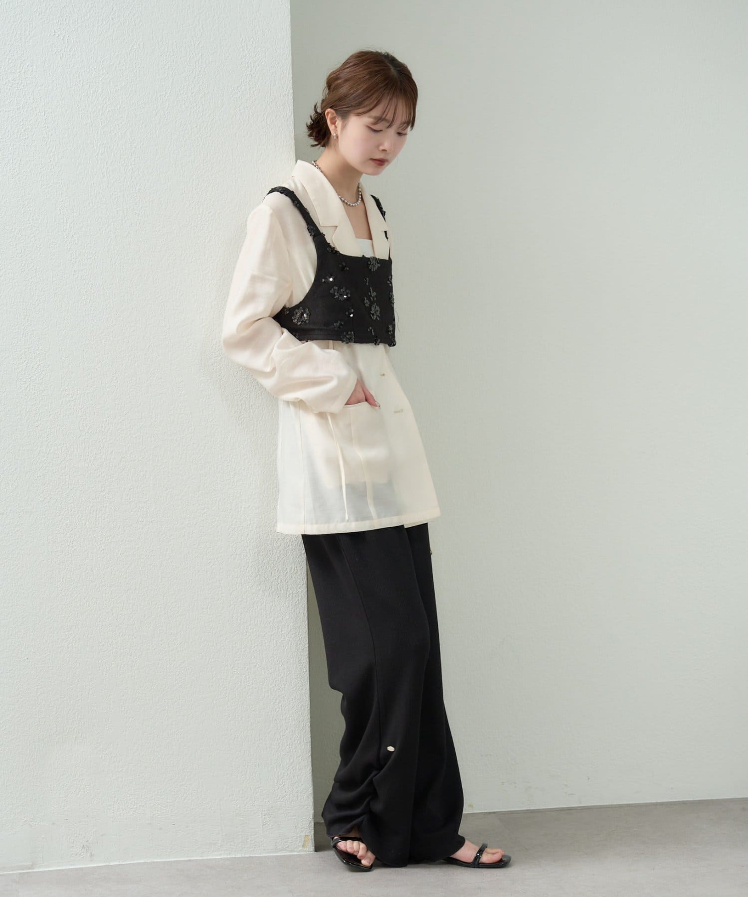 mystic(ミスティック) シャイニースクエアビスチェ