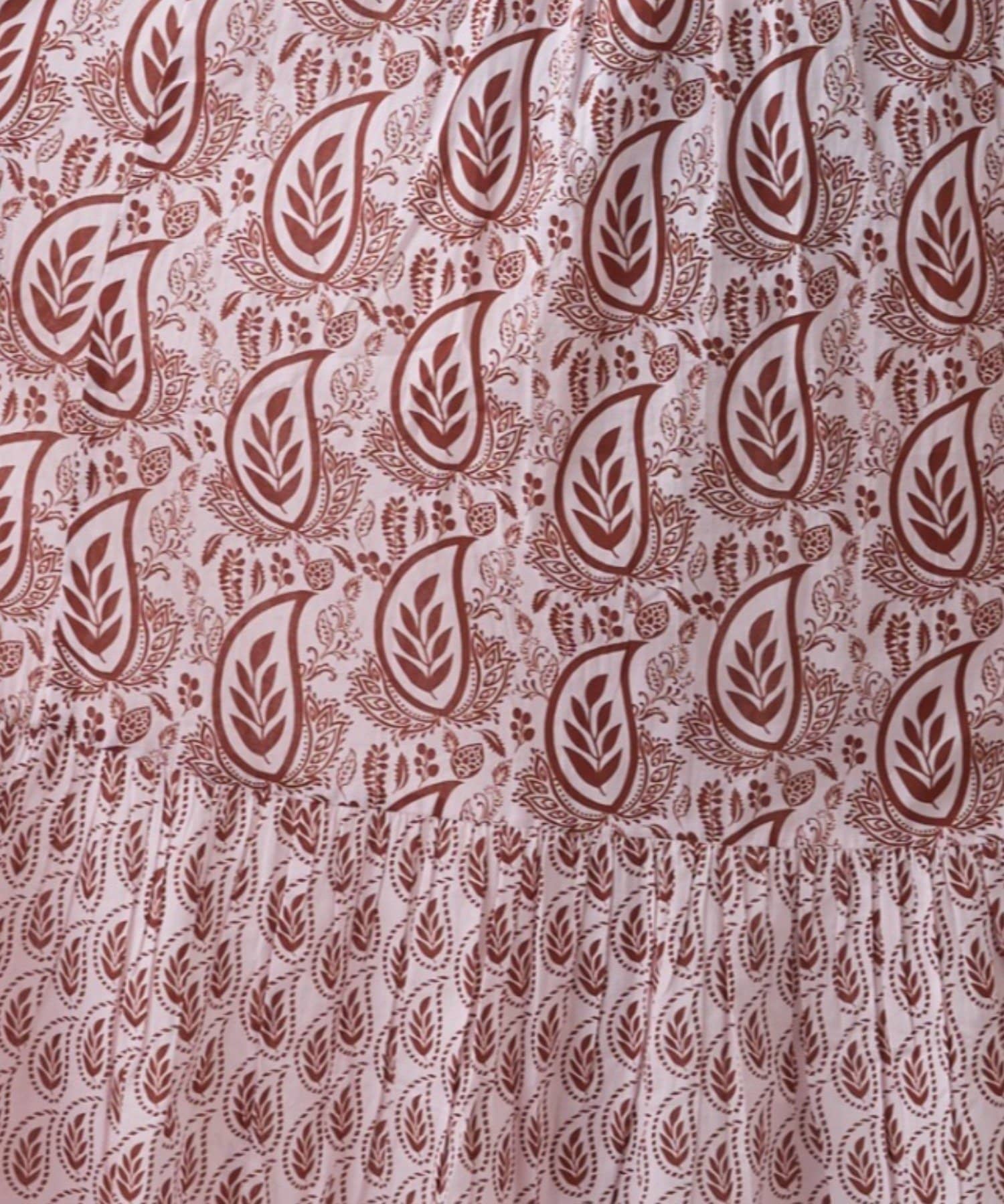 CIAOPANIC TYPY(チャオパニックティピー) 【Aguni】リーフプリントボリュームワンピース