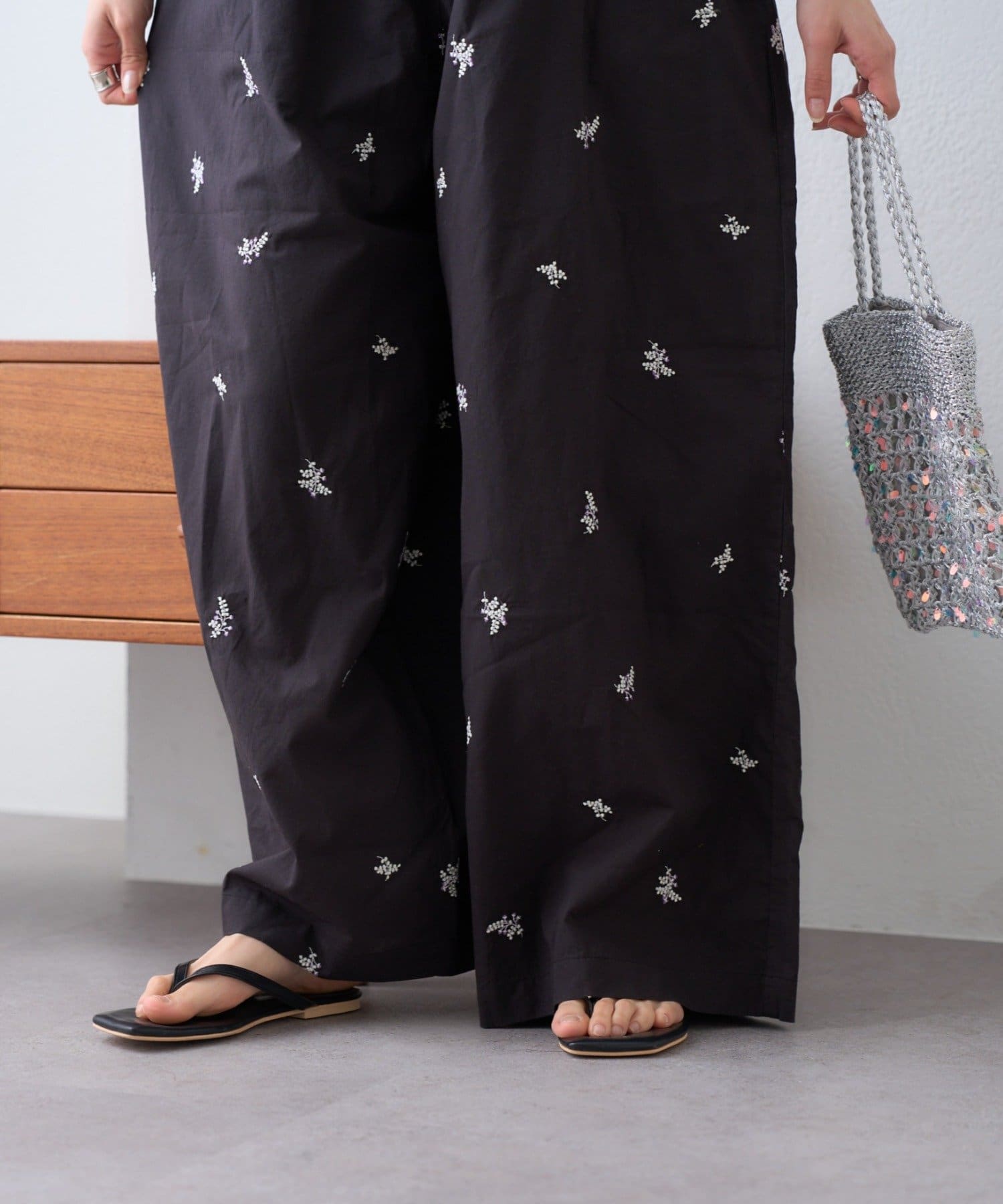 CIAOPANIC TYPY(チャオパニックティピー) 【Aguni】刺繍キャミサロペット