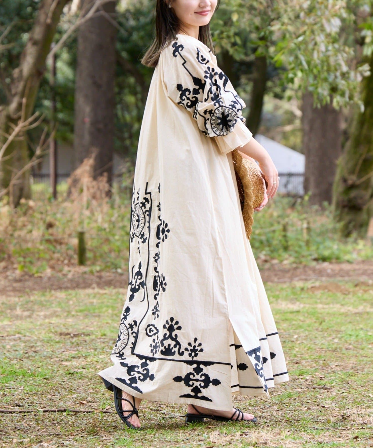 CIAOPANIC TYPY(チャオパニックティピー) 【Aguni】2WAY刺繍ボリュームワンピース