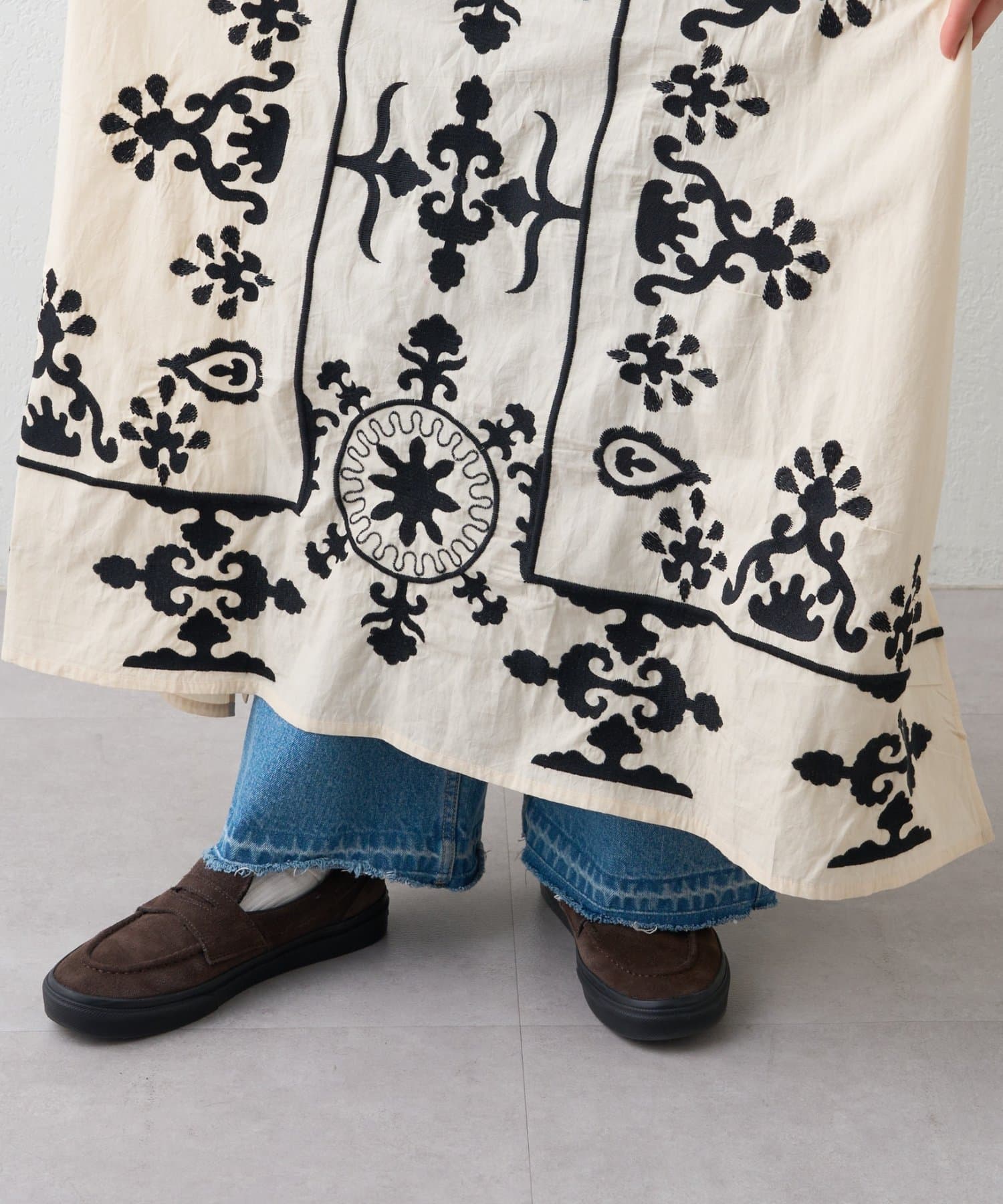 CIAOPANIC TYPY(チャオパニックティピー) 【Aguni】2WAY刺繍ボリュームワンピース