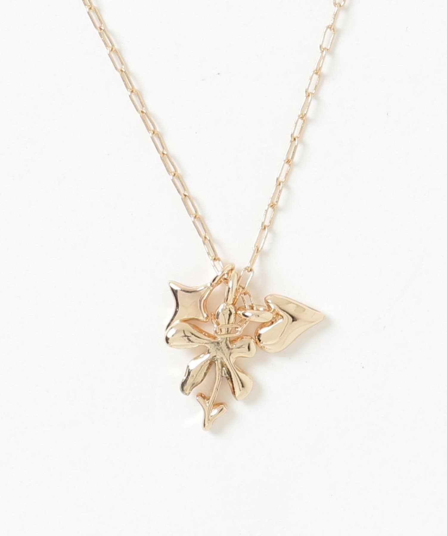 FREDY & GLOSTER(フレディ アンド グロスター) 手描きフラワートップネックレス