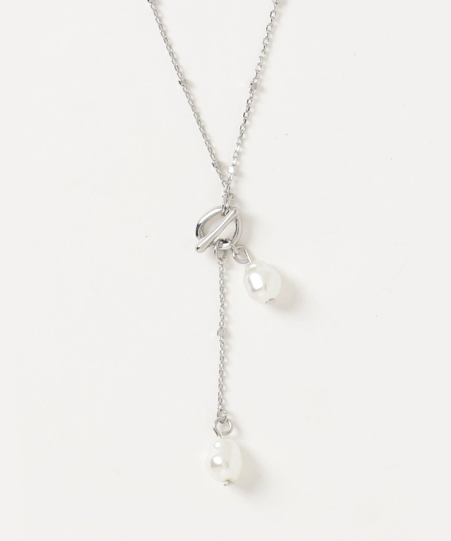 FREDY & GLOSTER(フレディ アンド グロスター) 二段パールYネックレス