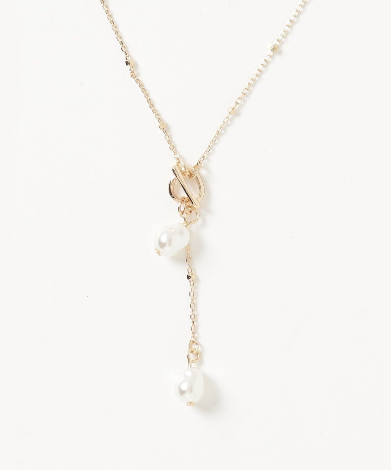 FREDY & GLOSTER(フレディ アンド グロスター) 二段パールYネックレス