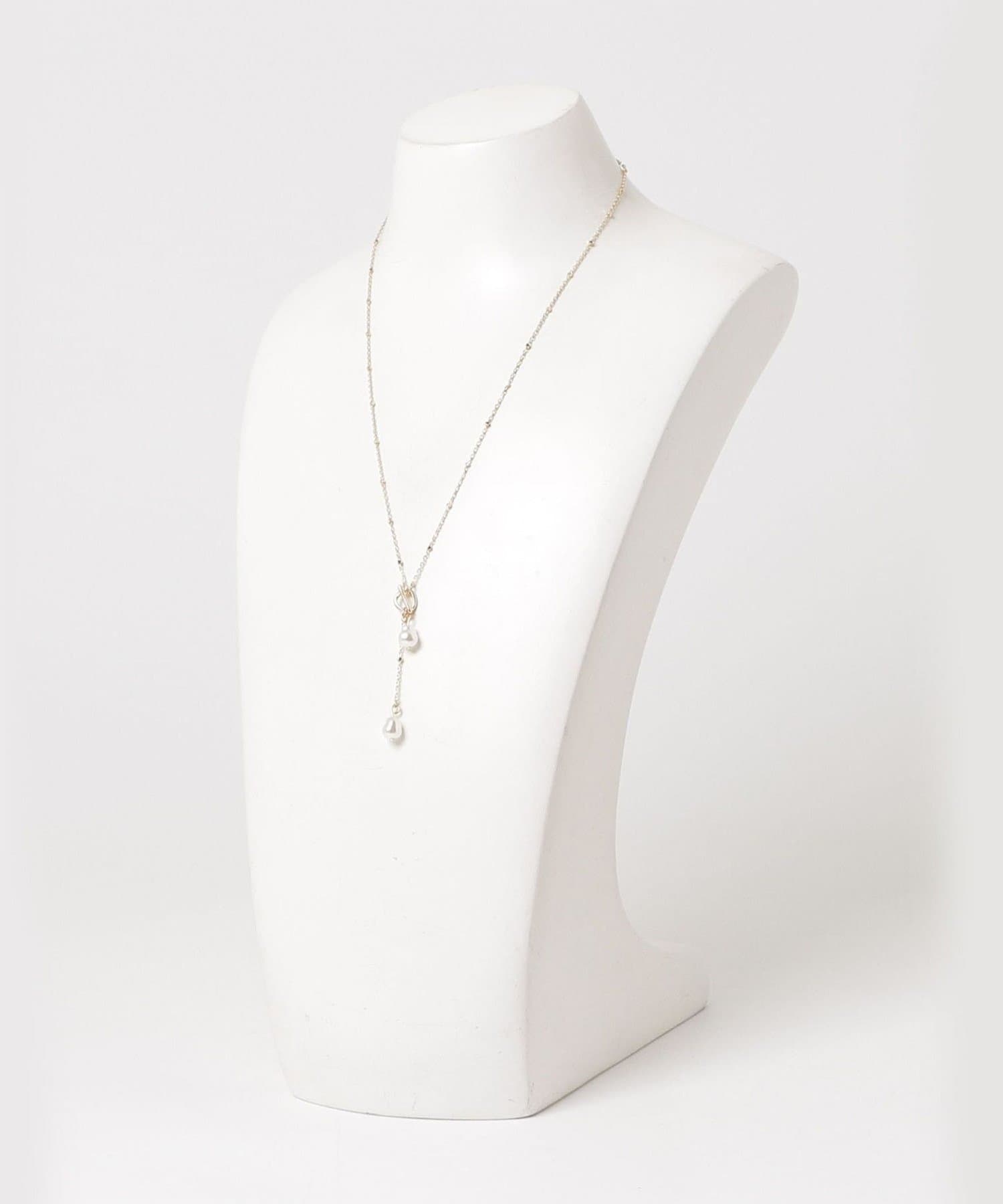 FREDY & GLOSTER(フレディ アンド グロスター) 二段パールYネックレス