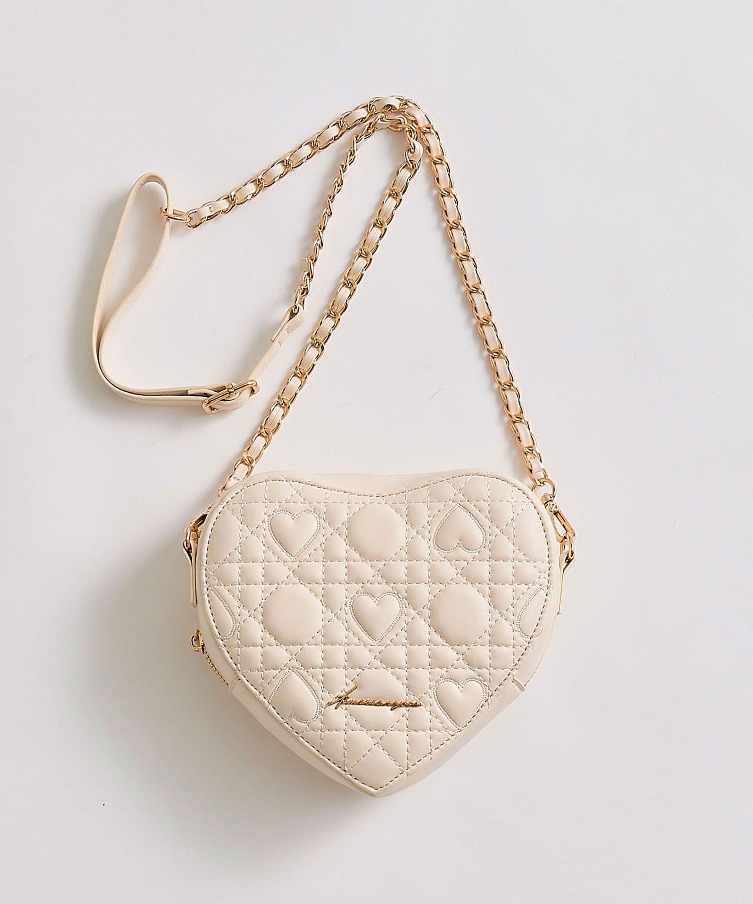 OLIVE des OLIVE(オリーブ デ オリーブ) 【Valentine Collection】Aimerianejoieハートキルティングショルダーバッグ