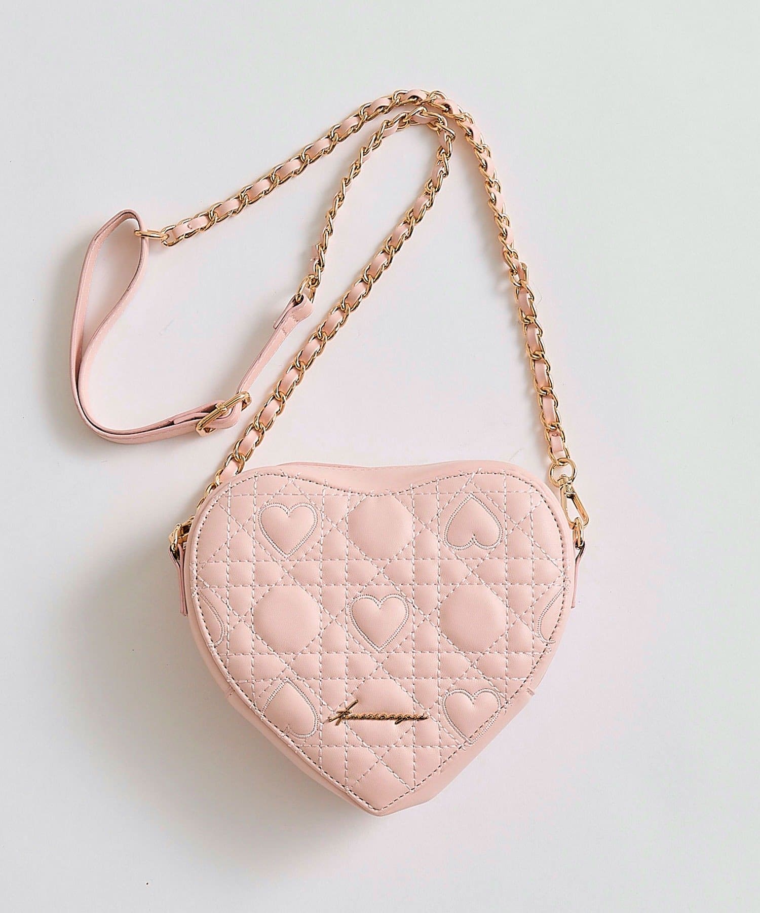 OLIVE des OLIVE(オリーブ デ オリーブ) 【Valentine Collection】Aimerianejoieハートキルティングショルダーバッグ