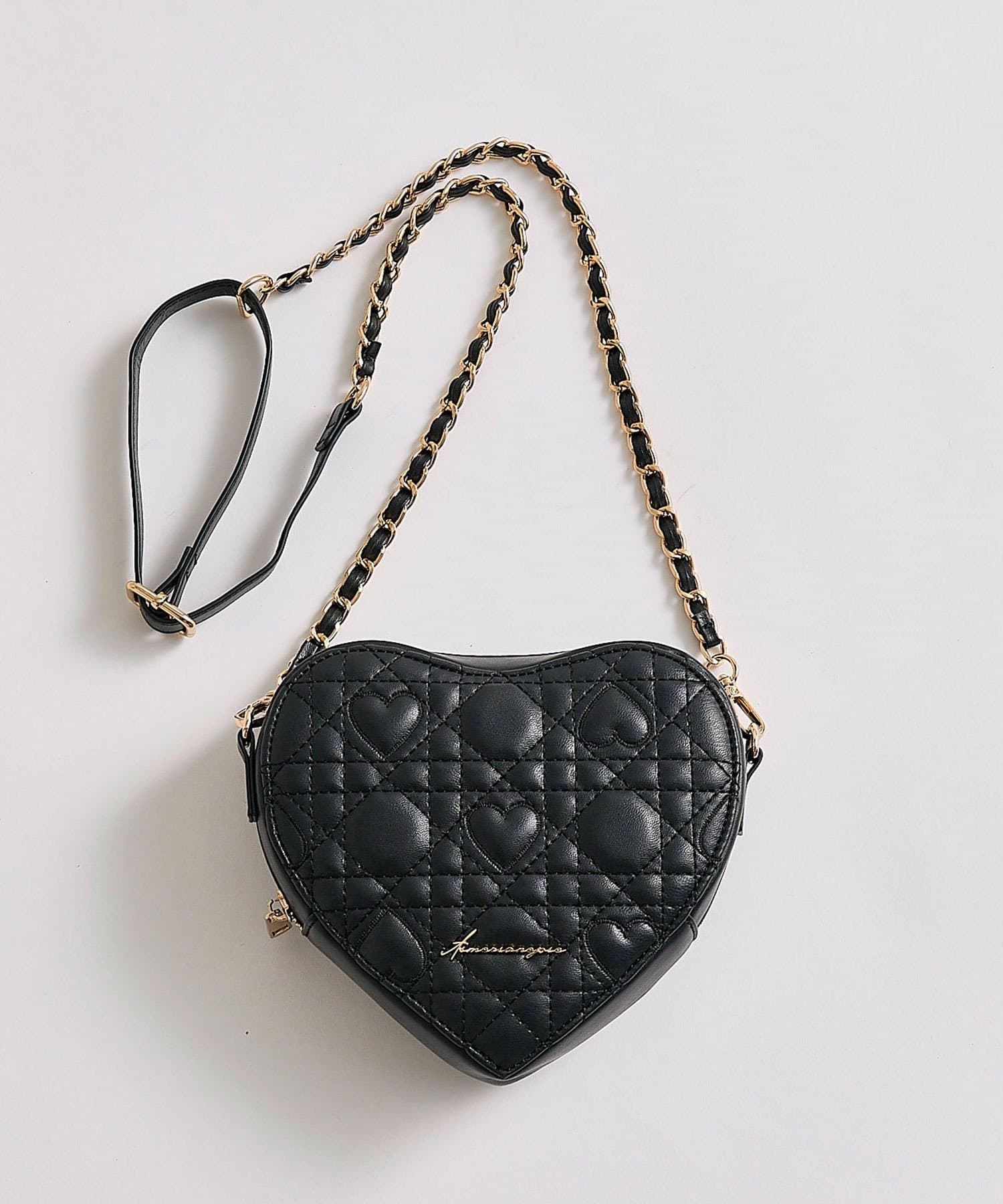 OLIVE des OLIVE(オリーブ デ オリーブ) 【Valentine Collection】Aimerianejoieハートキルティングショルダーバッグ