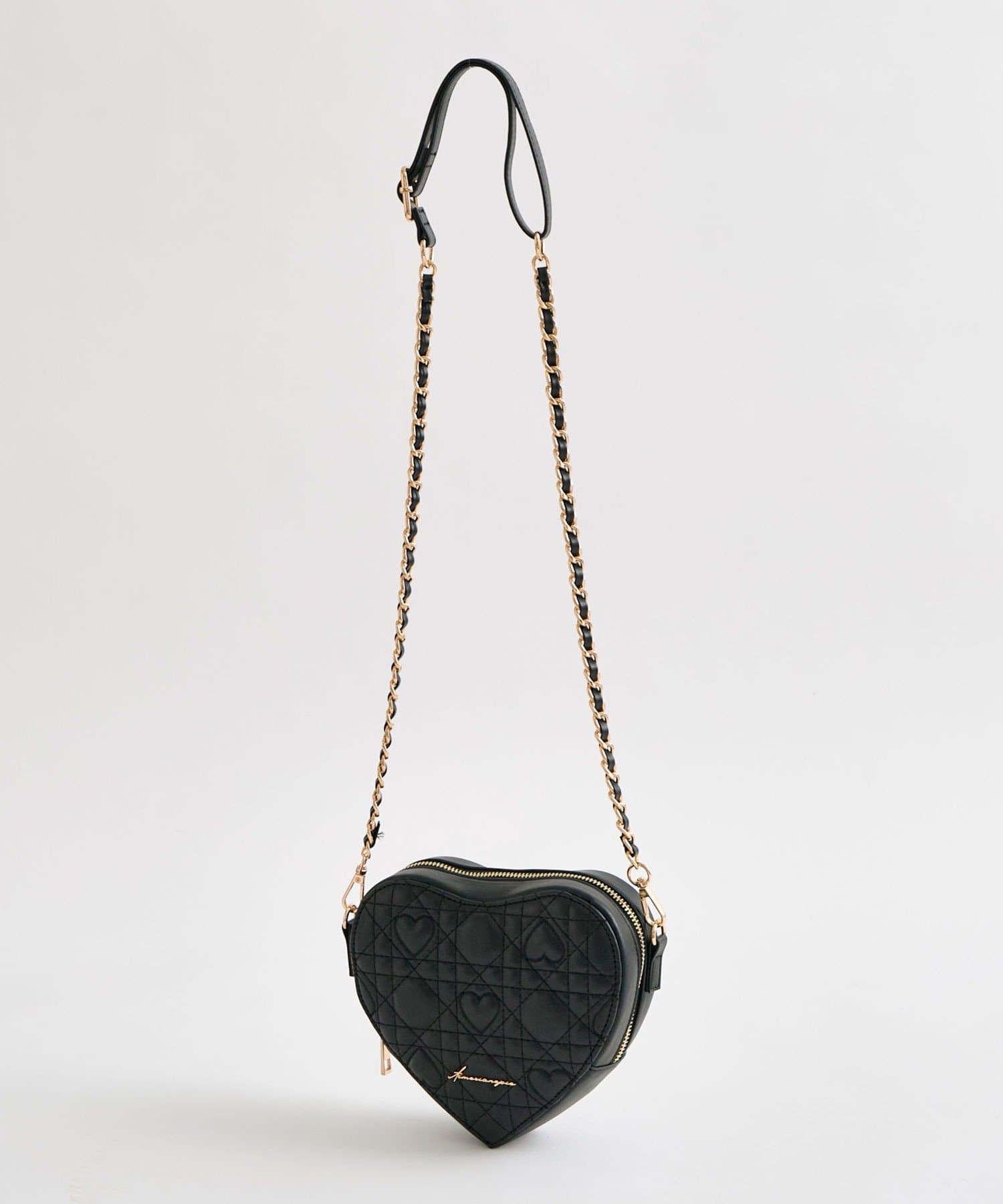 OLIVE des OLIVE(オリーブ デ オリーブ) 【Valentine Collection】Aimerianejoieハートキルティングショルダーバッグ