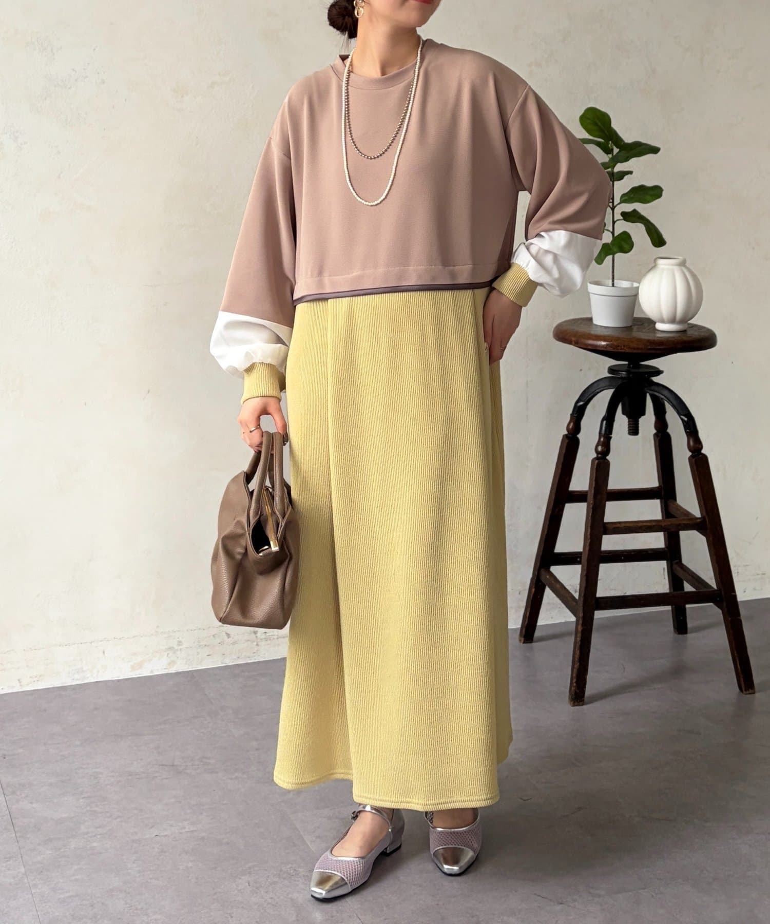 Chez toi(シェトワ) ポンチドッキンワンピース