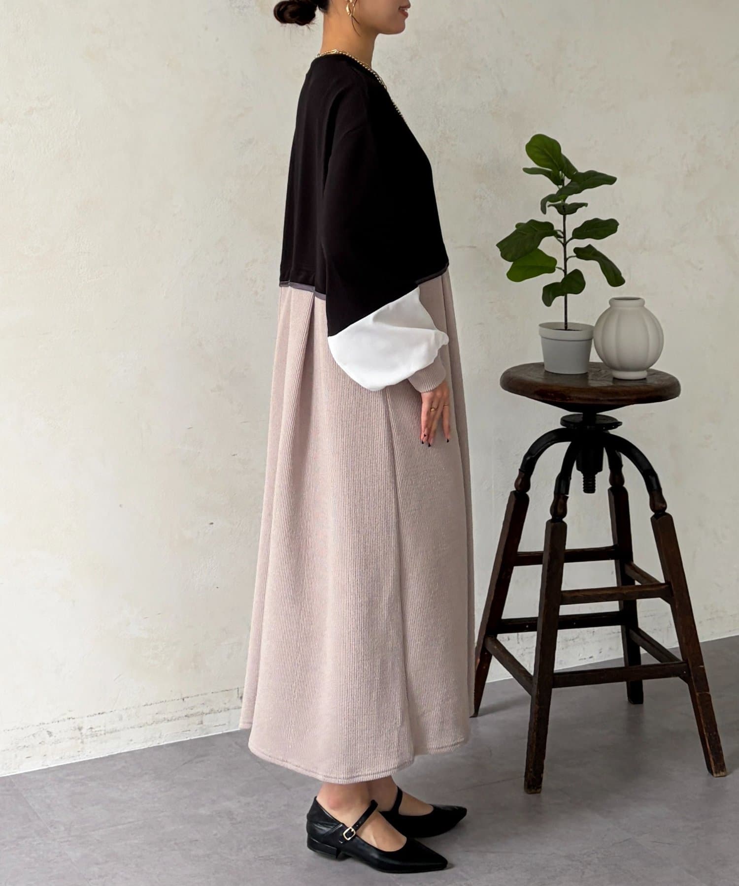 Chez toi(シェトワ) ポンチドッキンワンピース