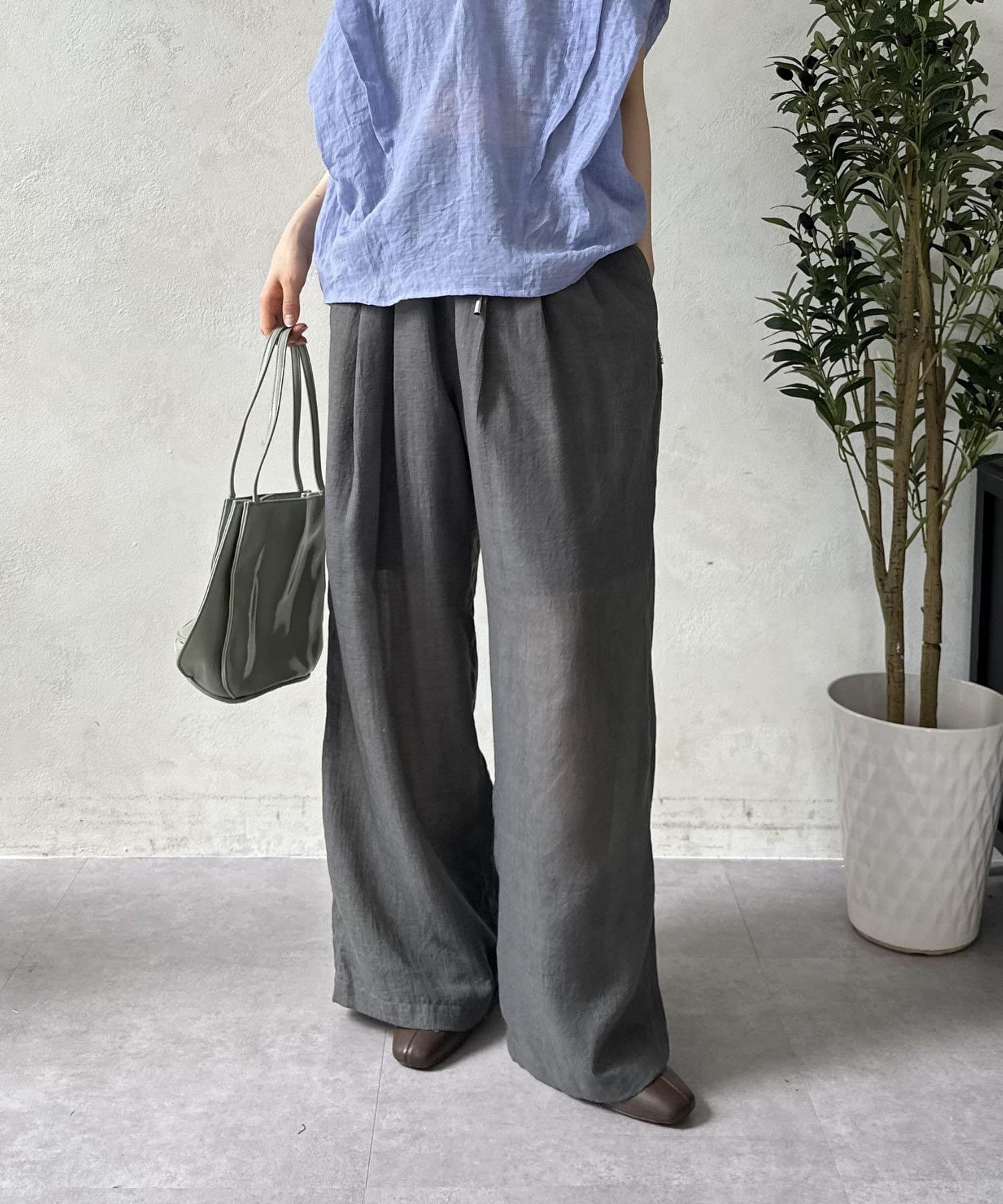 LOCUST(ローカスト) 【セットアップ対応】イージーワイドパンツ