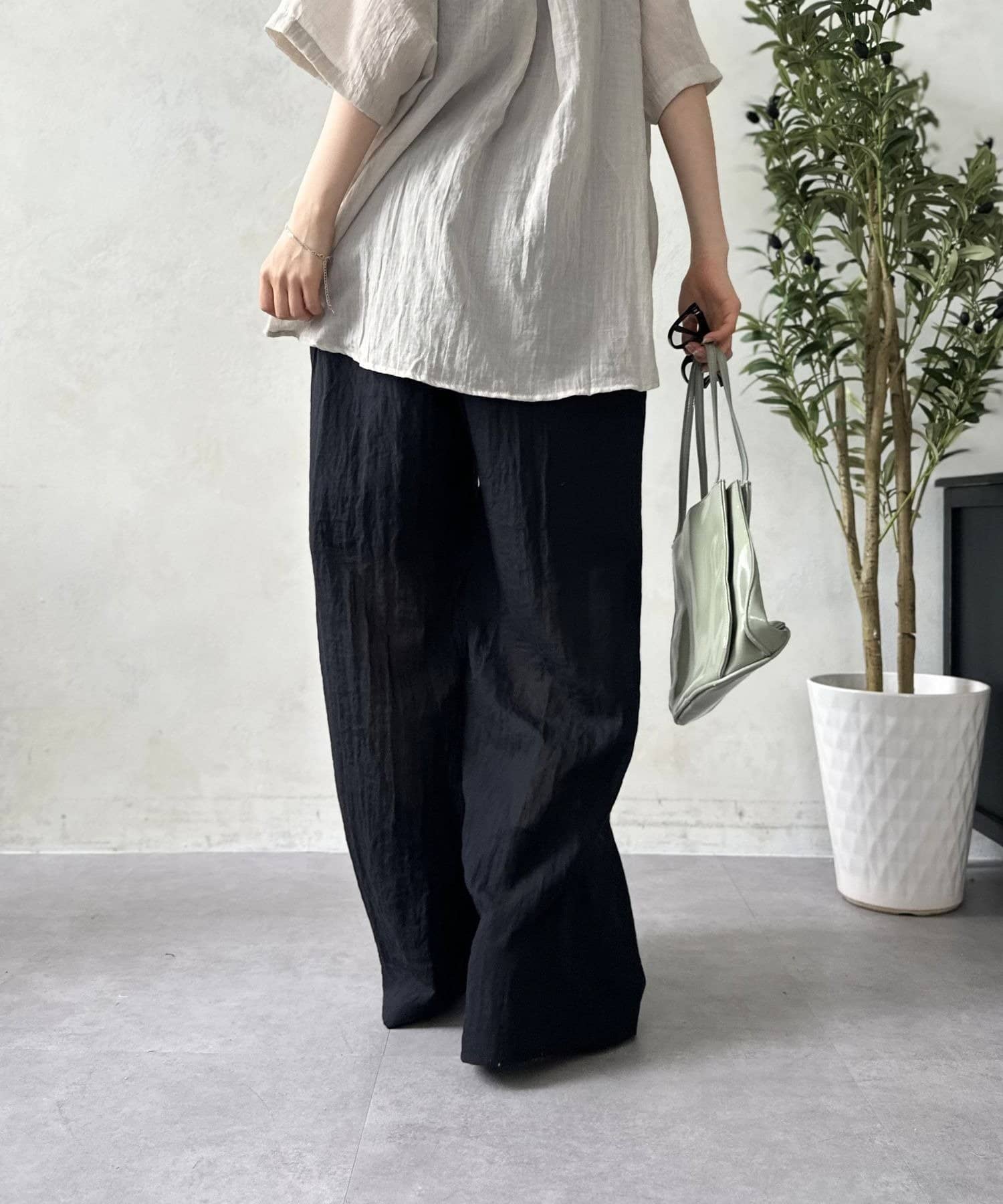 LOCUST(ローカスト) 【セットアップ対応】イージーワイドパンツ