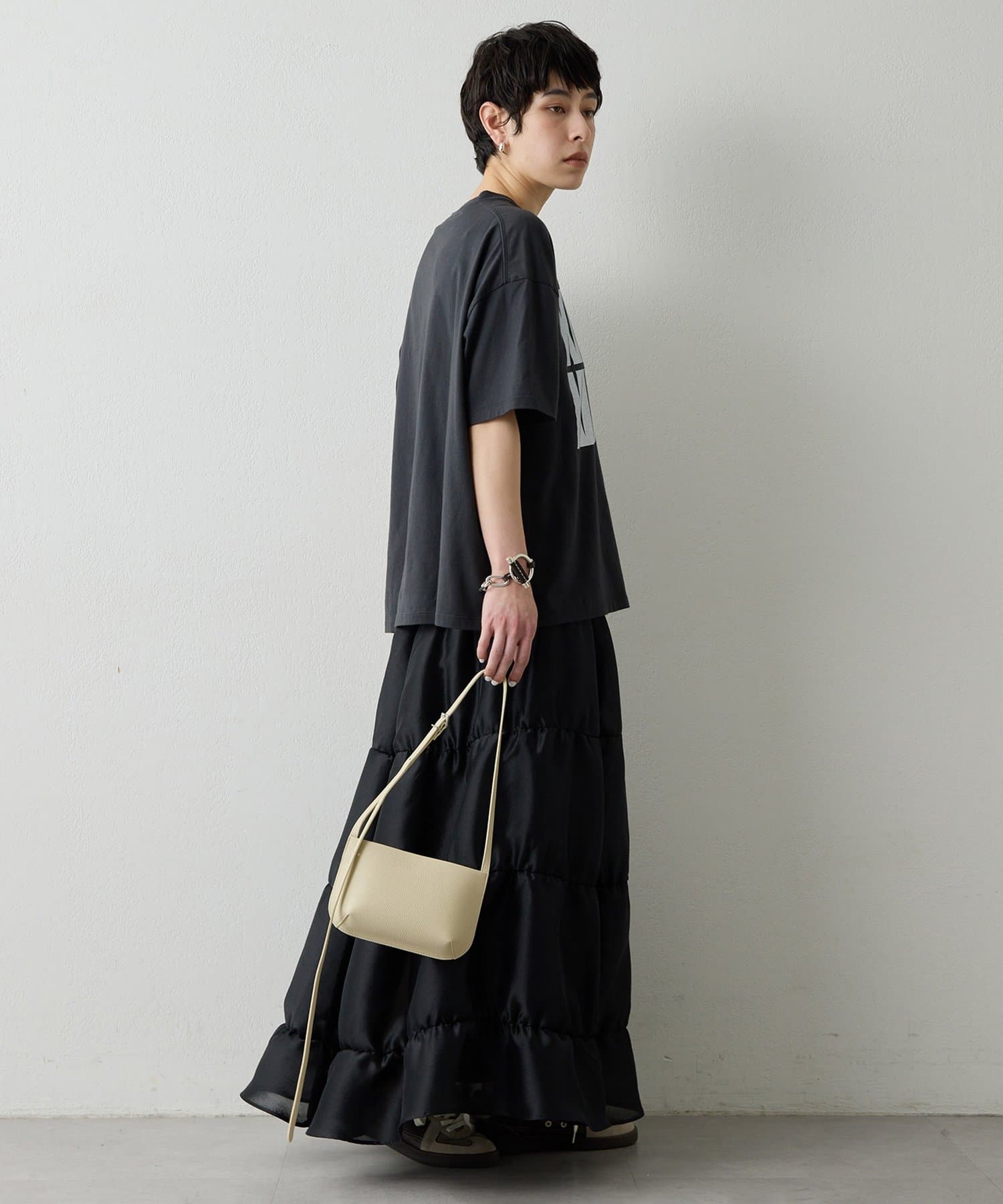 Whim Gazette(ウィム ガゼット) シアーボリュームスカート