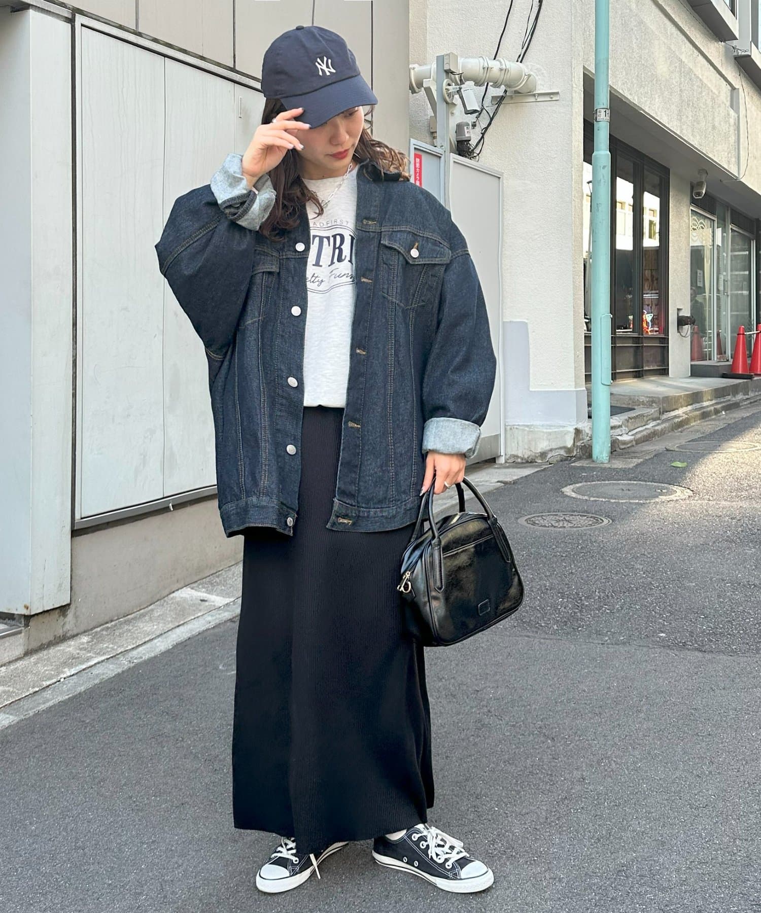 DISCOAT(ディスコート) 【WEB限定】オーバルロゴビッグスウェット