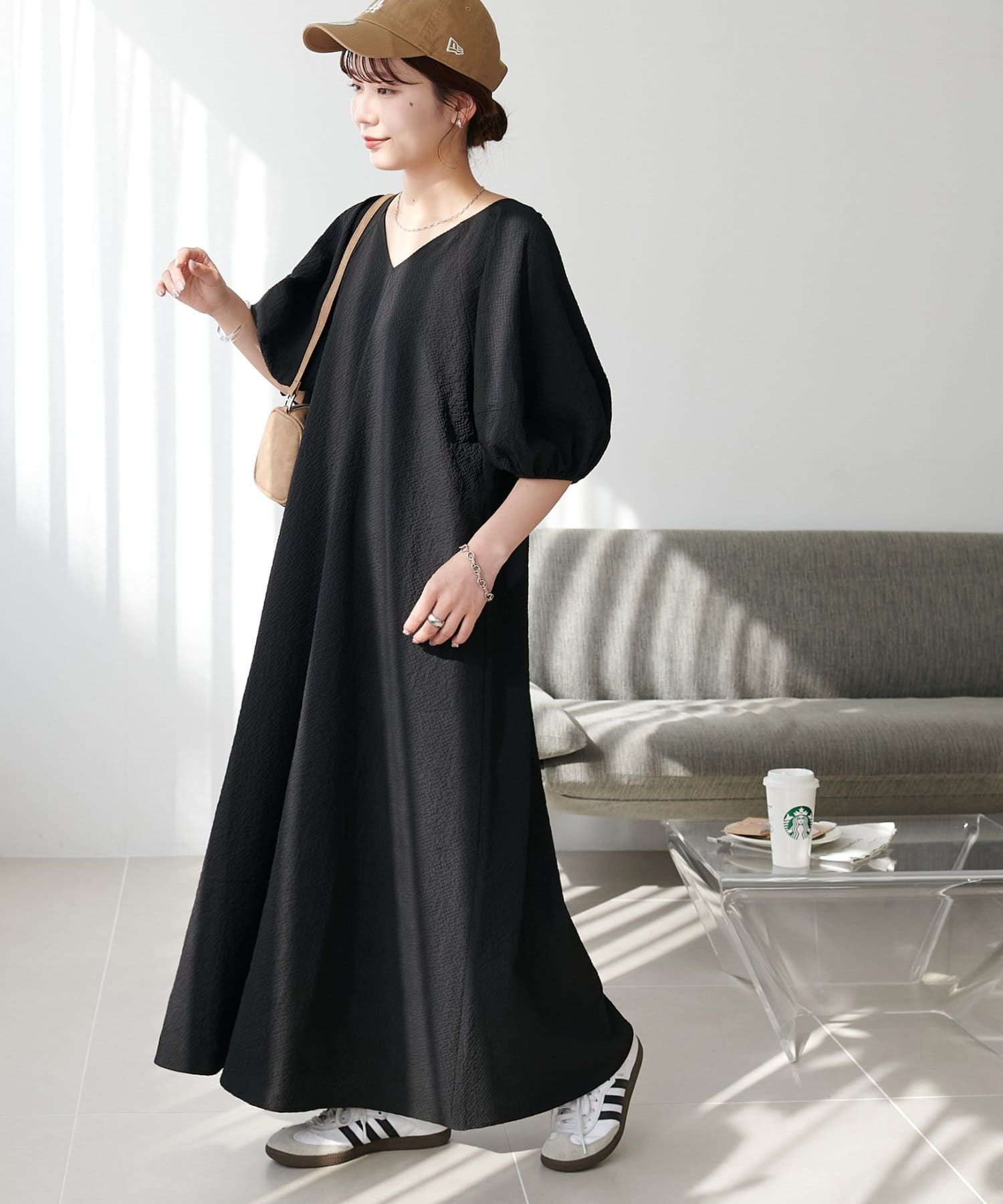 SS先行予約/WEB限定】バルーンスリーブワンピース | DISCOAT(ディス