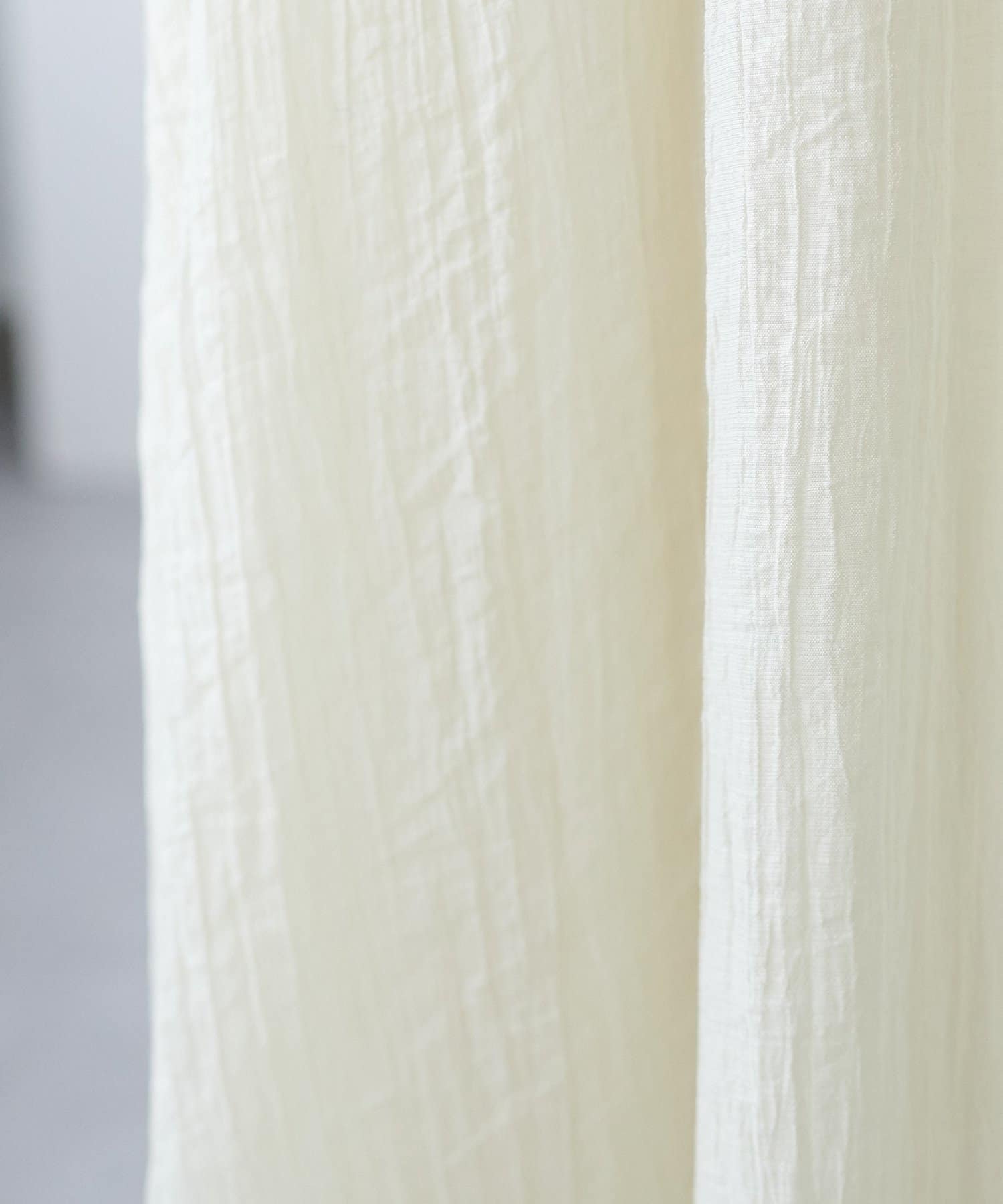 DISCOAT(ディスコート) 【WEB限定】シアーギャザーフレアスカート